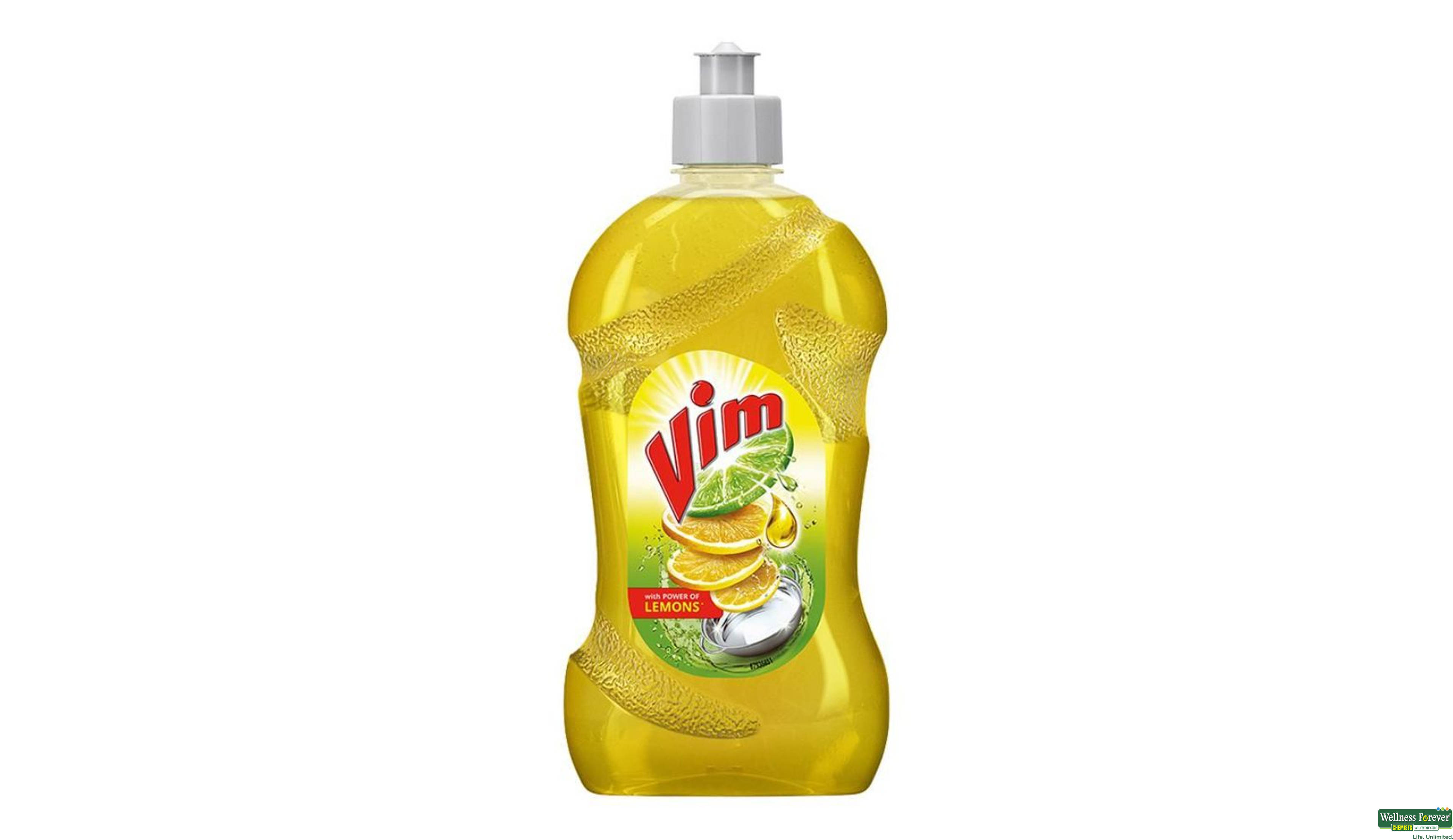 VIM DROP LIQ DISH WASH LEMON 500ML- 2, 500ML, null