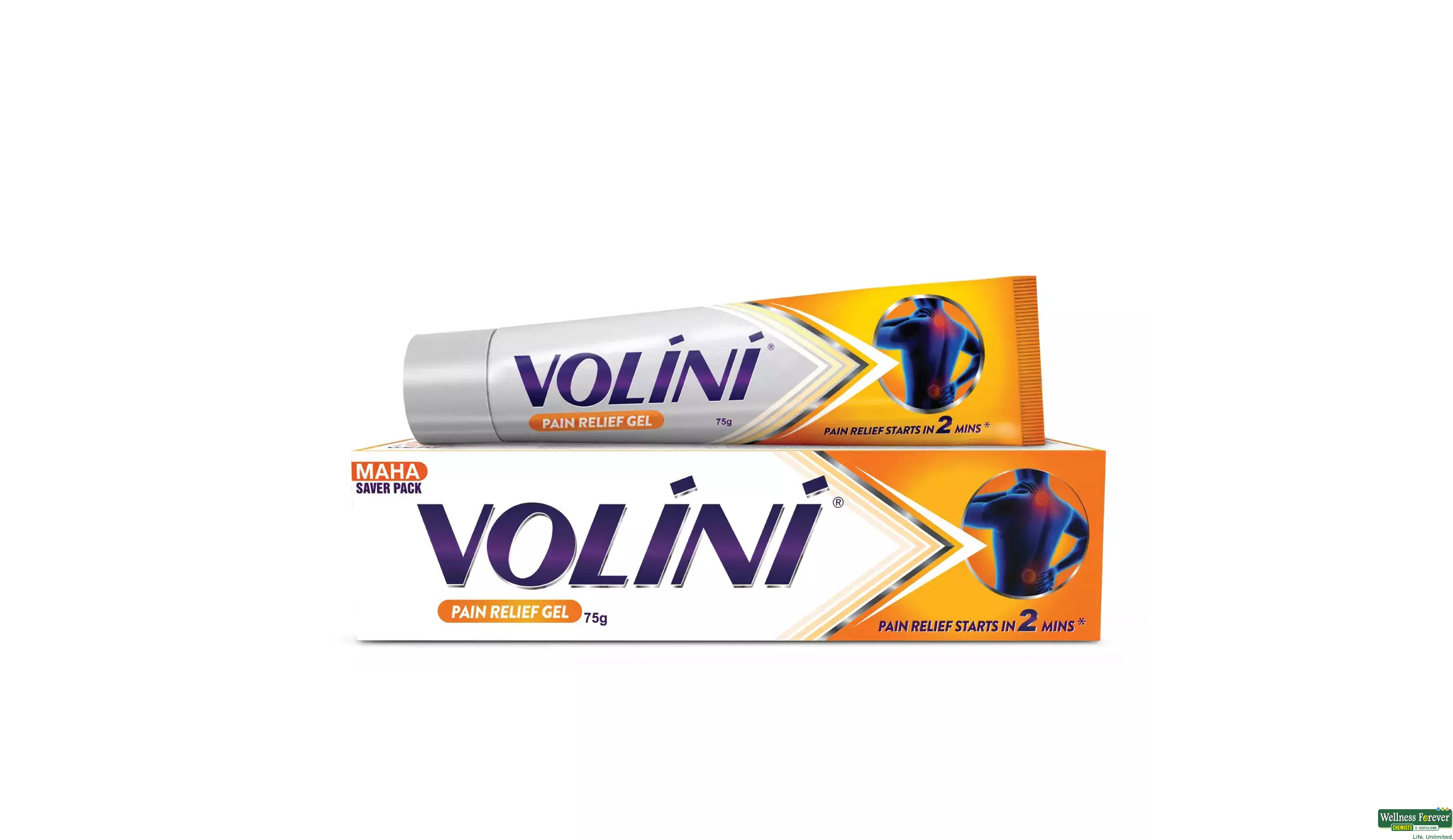 VOLINI GEL 75GM- 1, 75GM, 