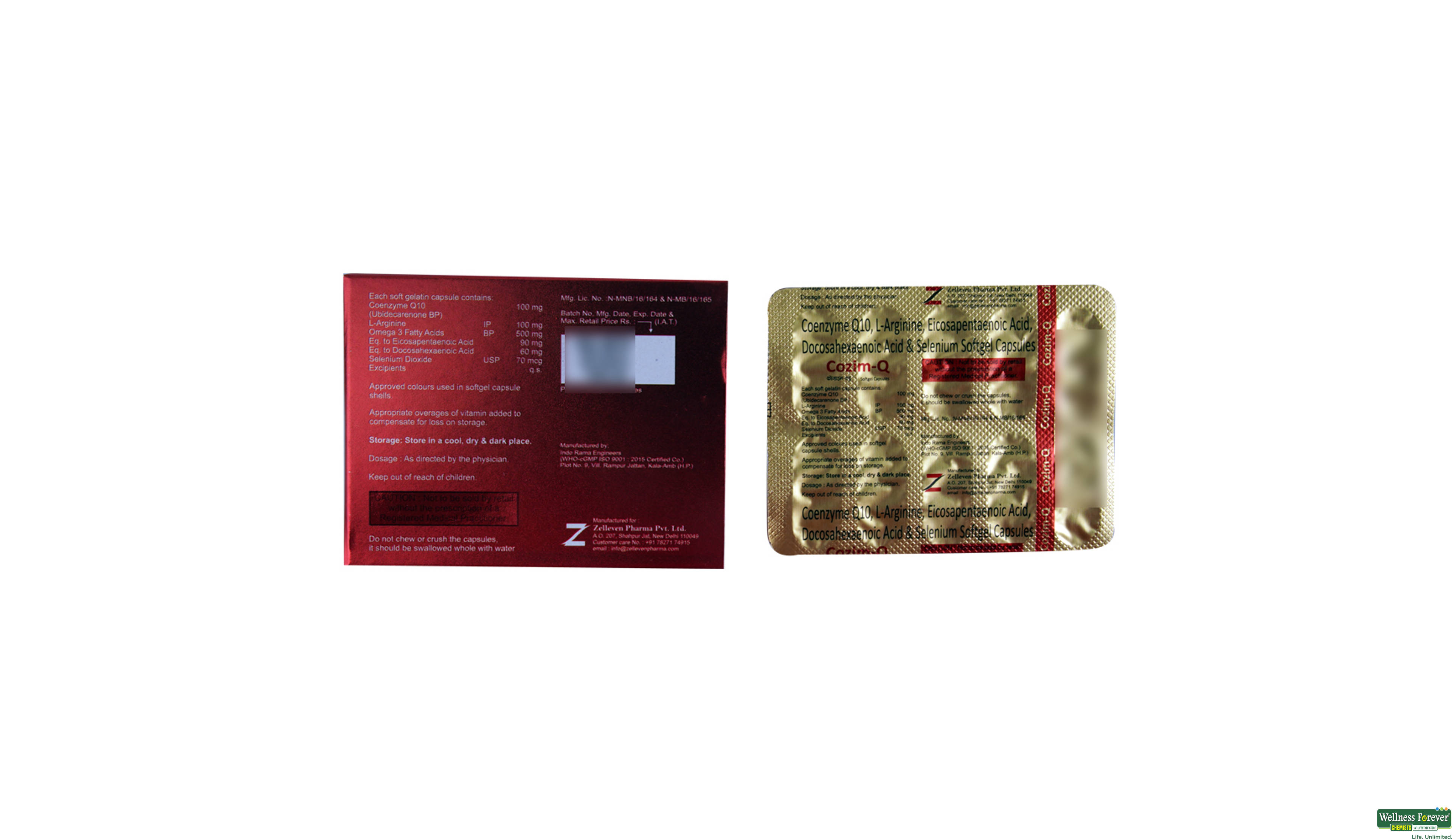 COZIM-Q 10CAP- 2, 10CAP, 