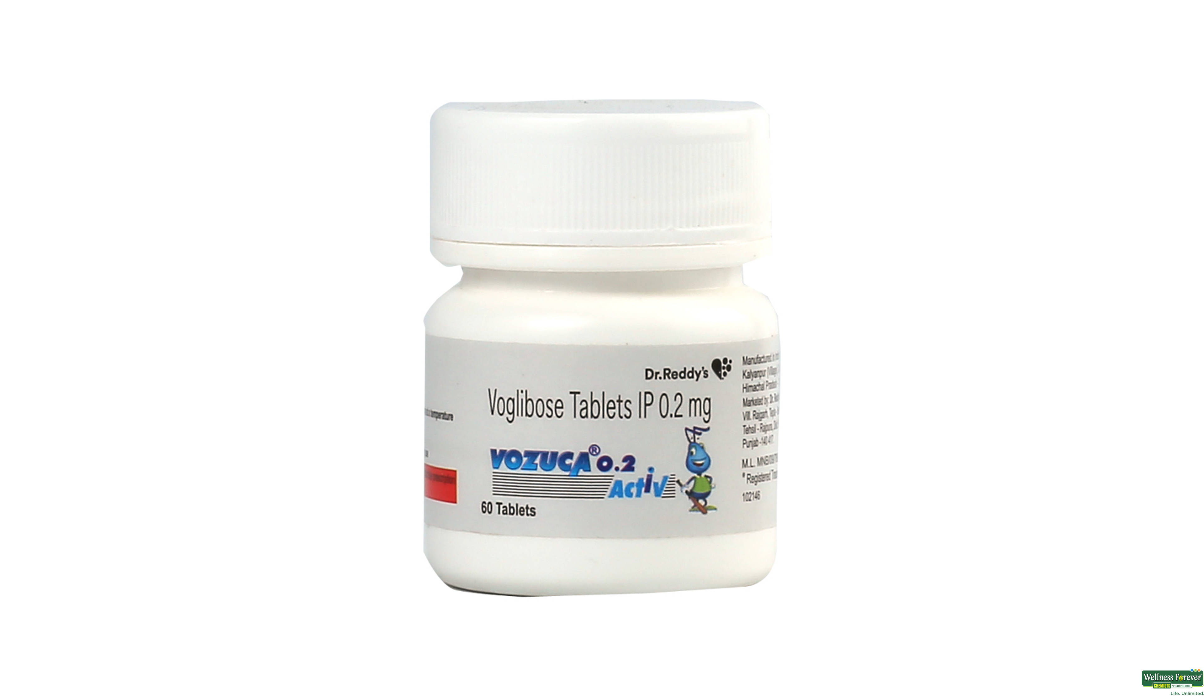 VOZUCA 0.2 ACTIV 60TAB- 1, 60TAB, 