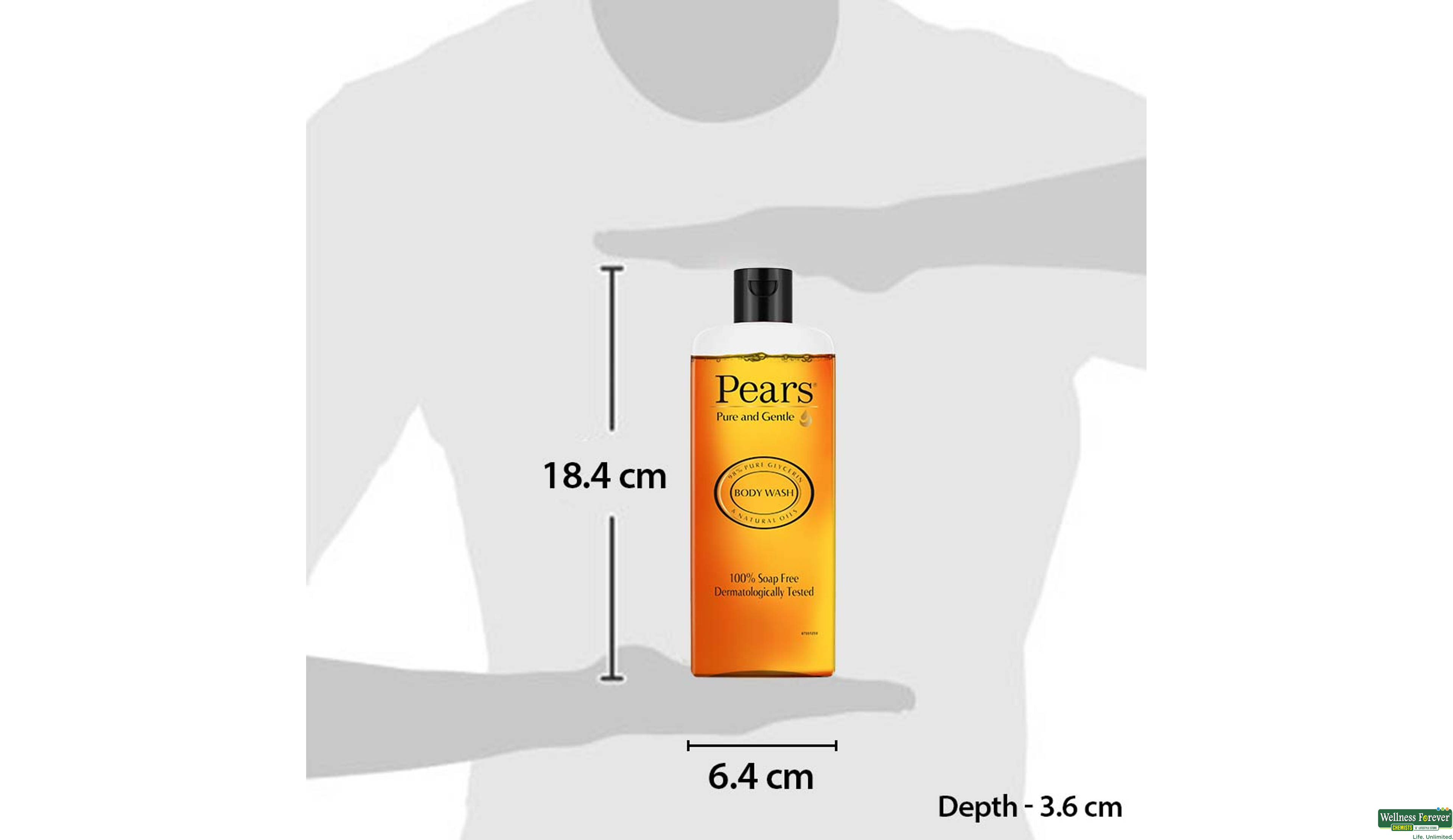 PEARS S/GEL PURE GENTLE 250ML- 4, 250ML, 