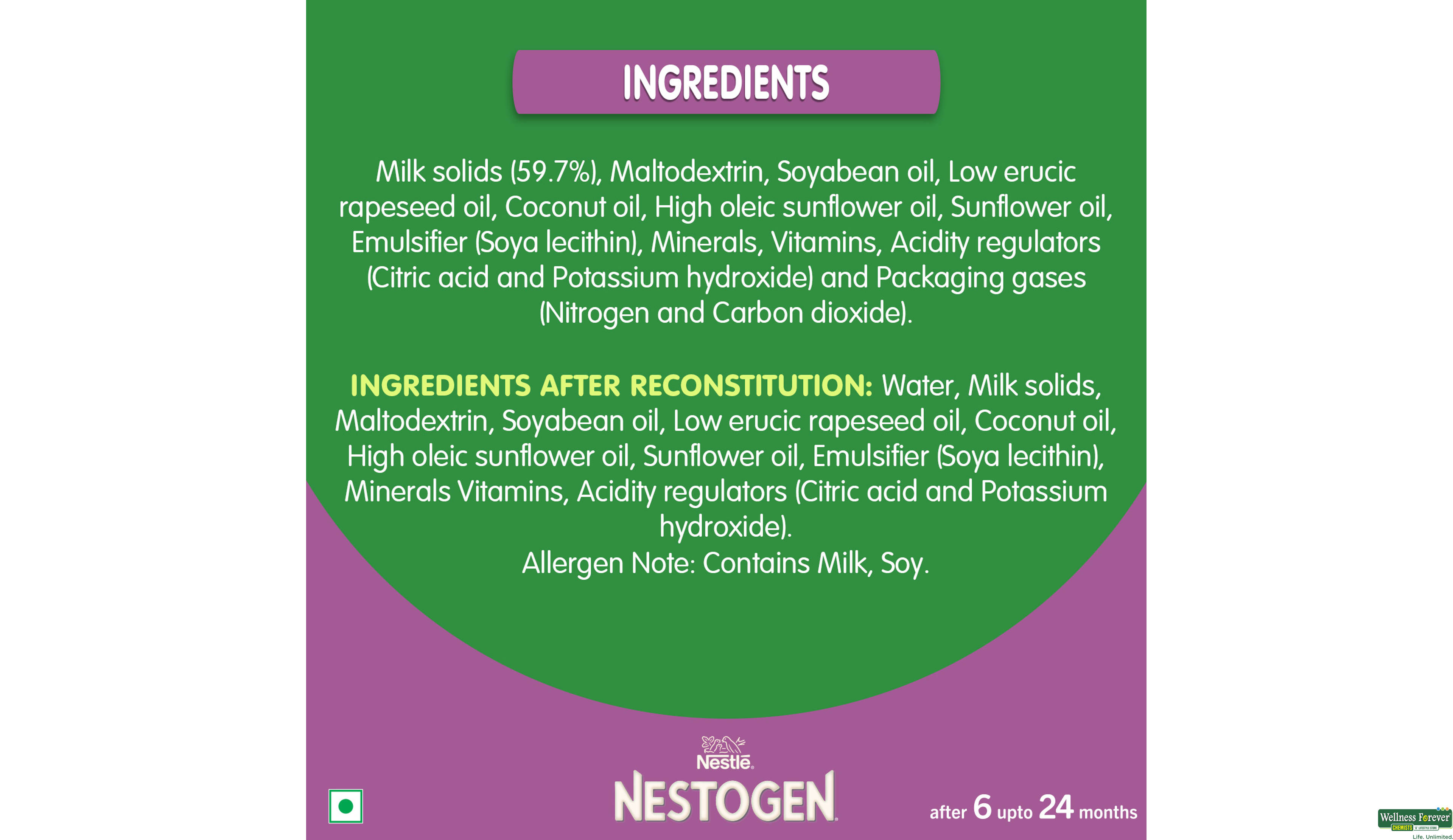 NESTOGEN 2 REF 400GM- 6, 400GM, 