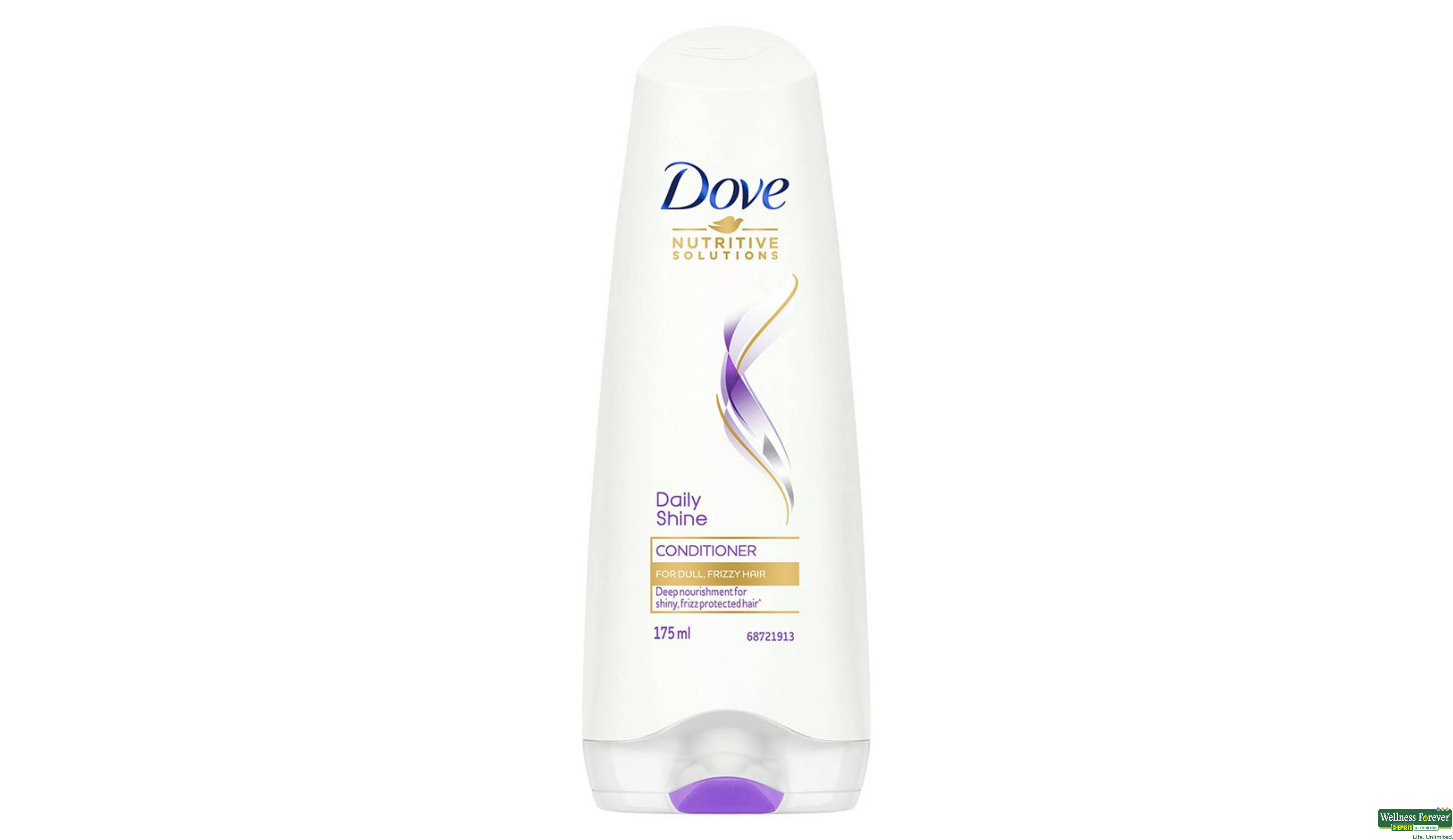 DOVE COND DAILY SHINE NUTRITIV SLN 175ML- 2, 175ML, 