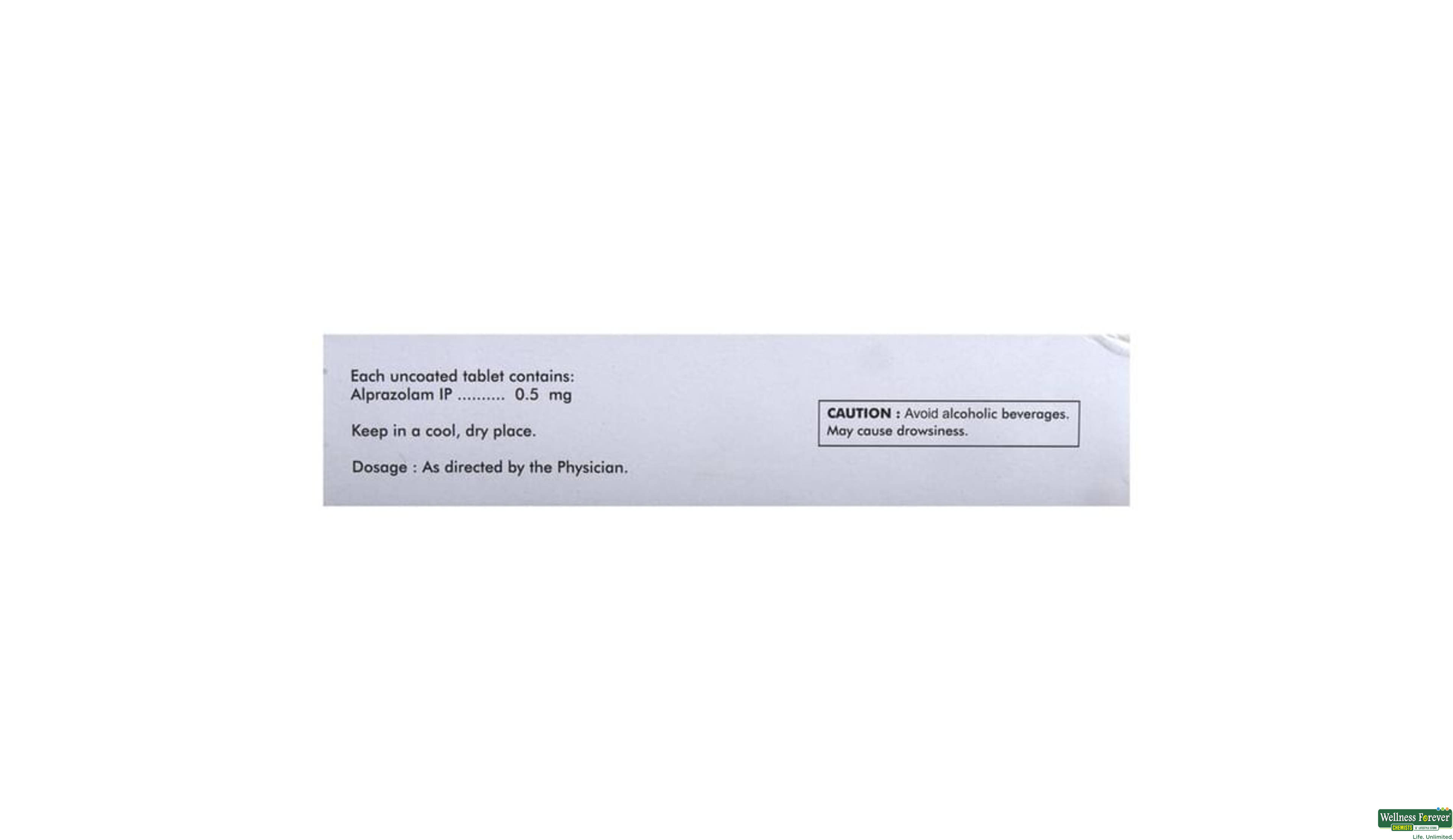 ANXIT 0.5MG 15TAB- 3, 15TAB, 