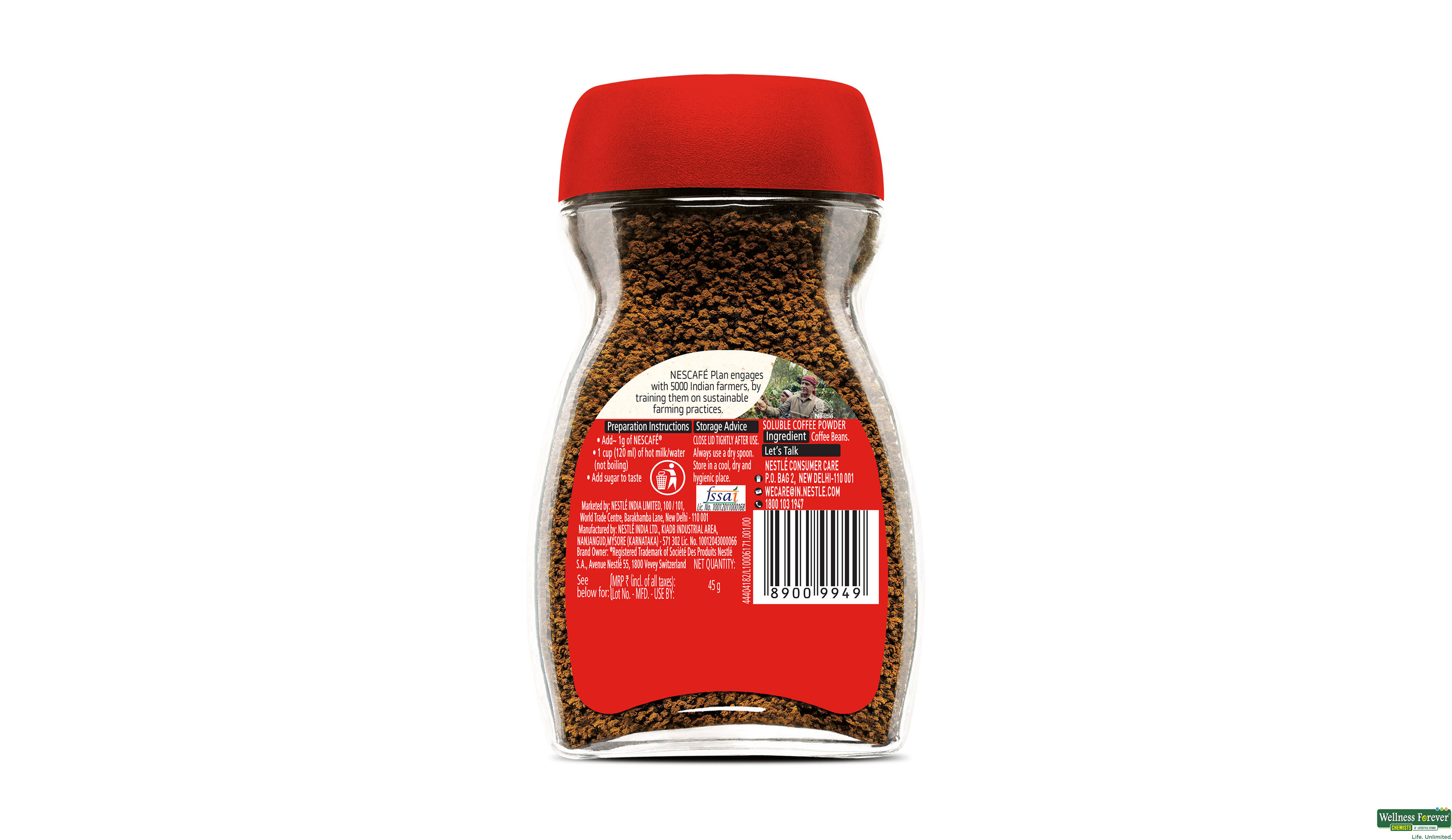 NESCAFE COFFEE CLASSIC REF 50GM- 2, 50GM, 