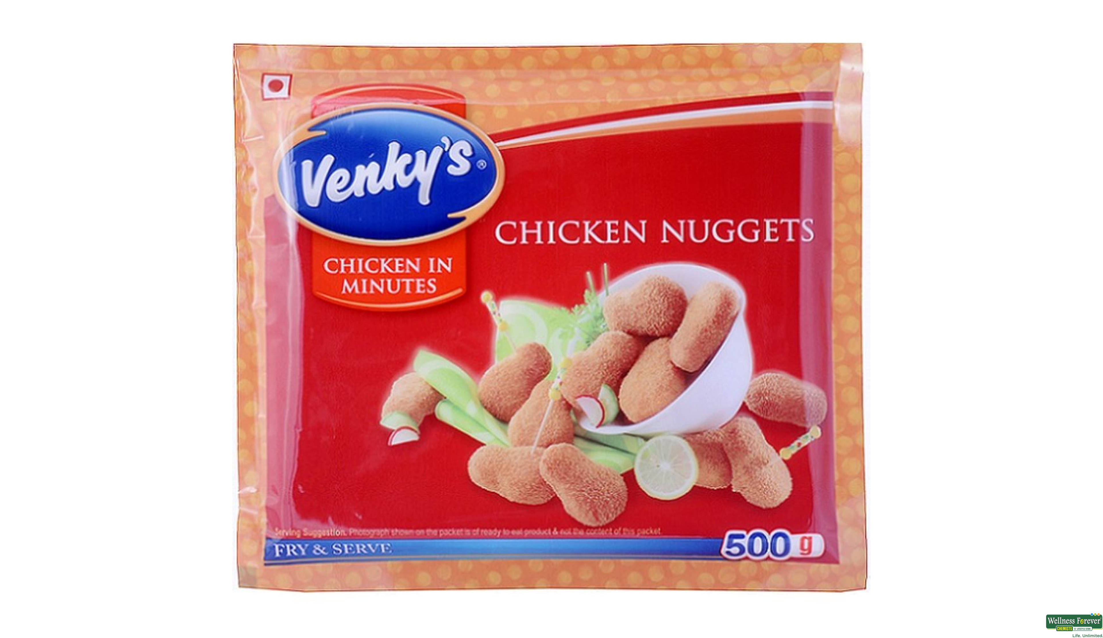 VENKYS CHI NUGGETS 500GM- 1, 500GM, null