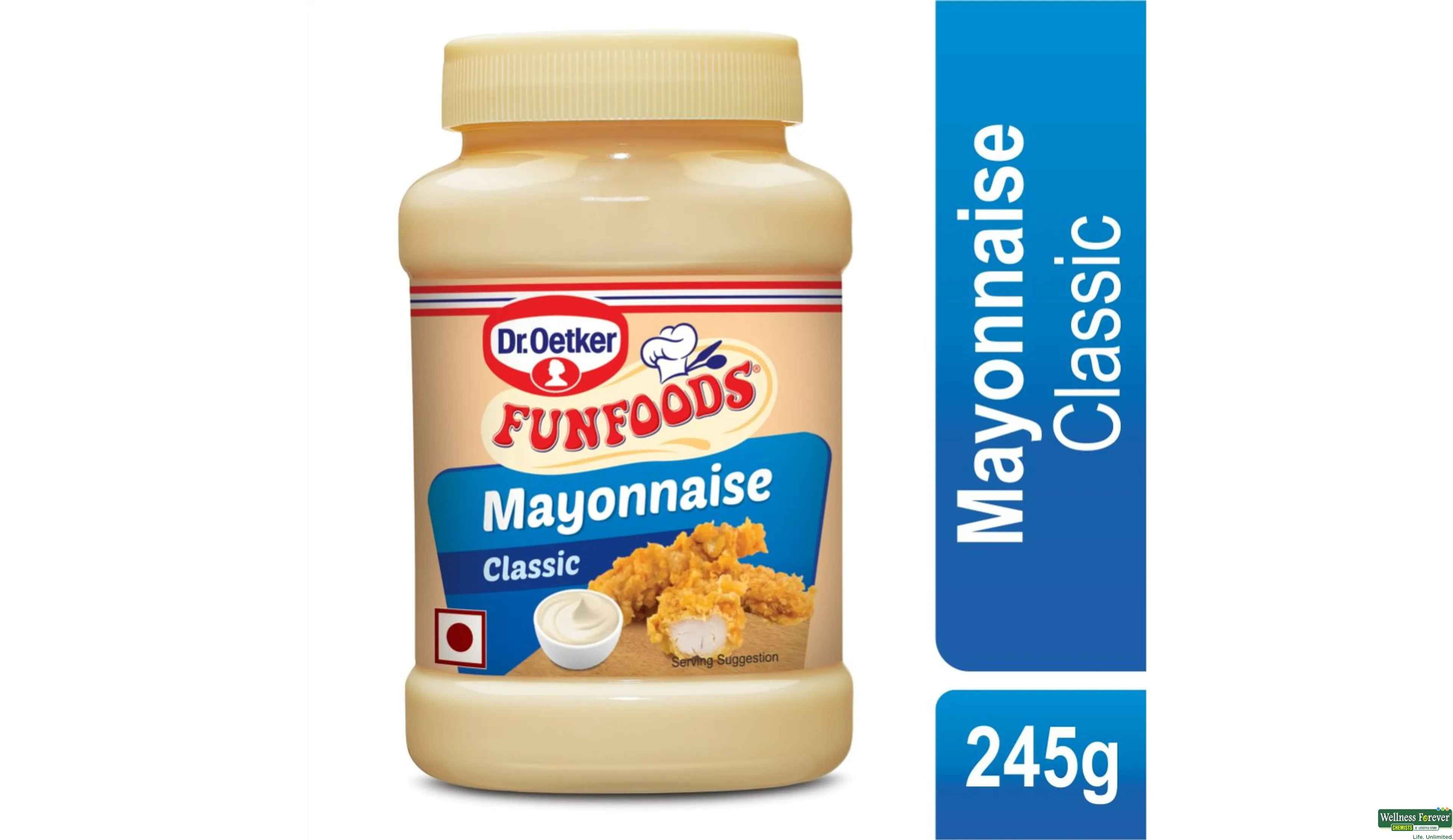 FUN FOOD MAYONNAISE CLASSIC 245GM- 1, 245GM, 