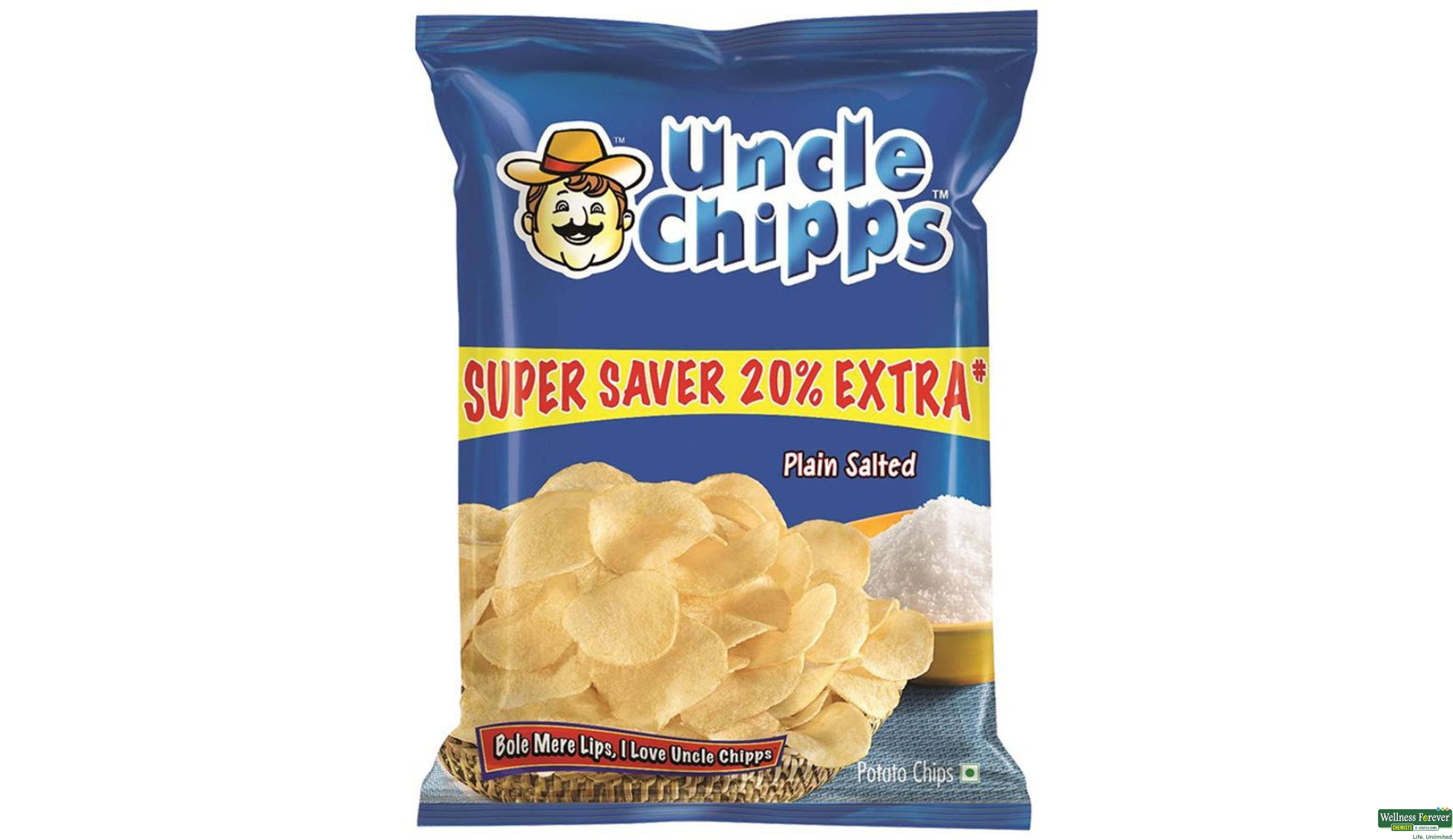 UNCLE CHIPS SALTED 50GM- 1, 50GM, 