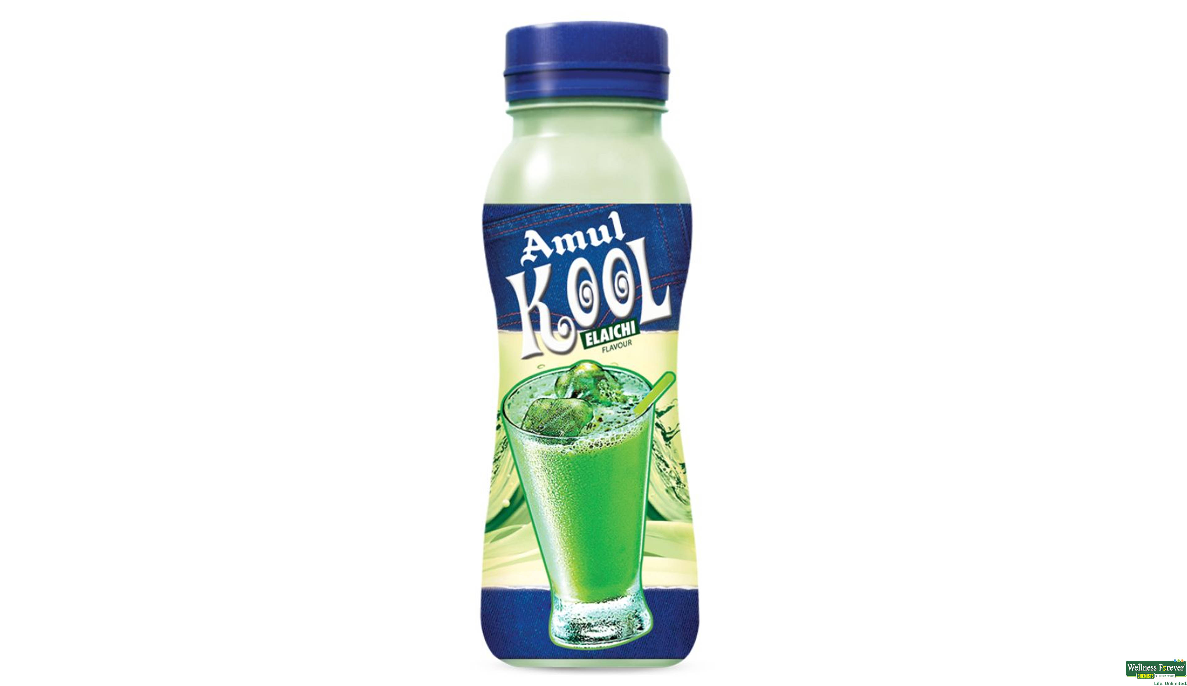 AMUL KOOL ELAICHI BOTT 180ML- 1, 180ML, 