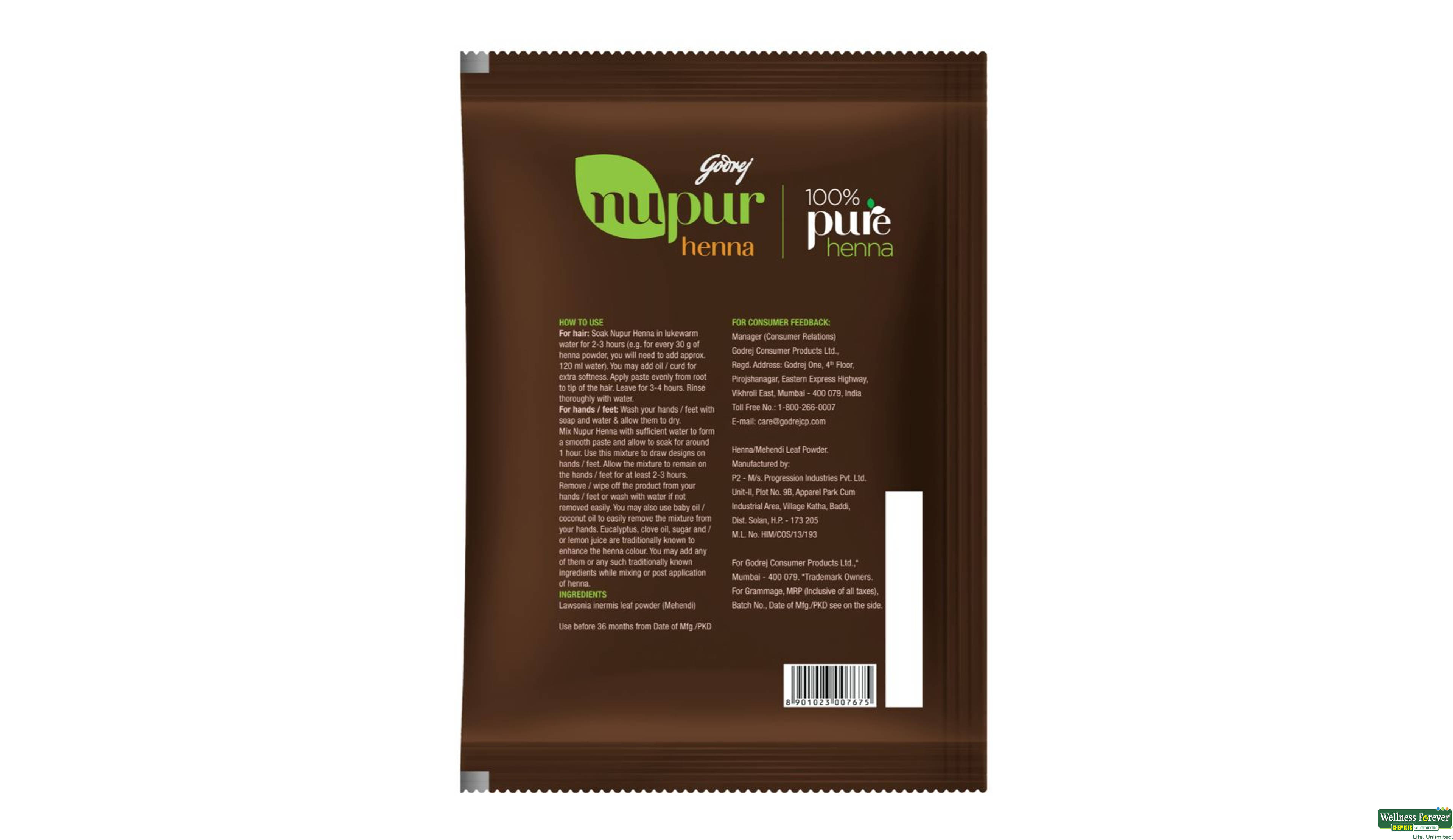 NUPUR MEHENDI 150GM- 2, 150GM, 