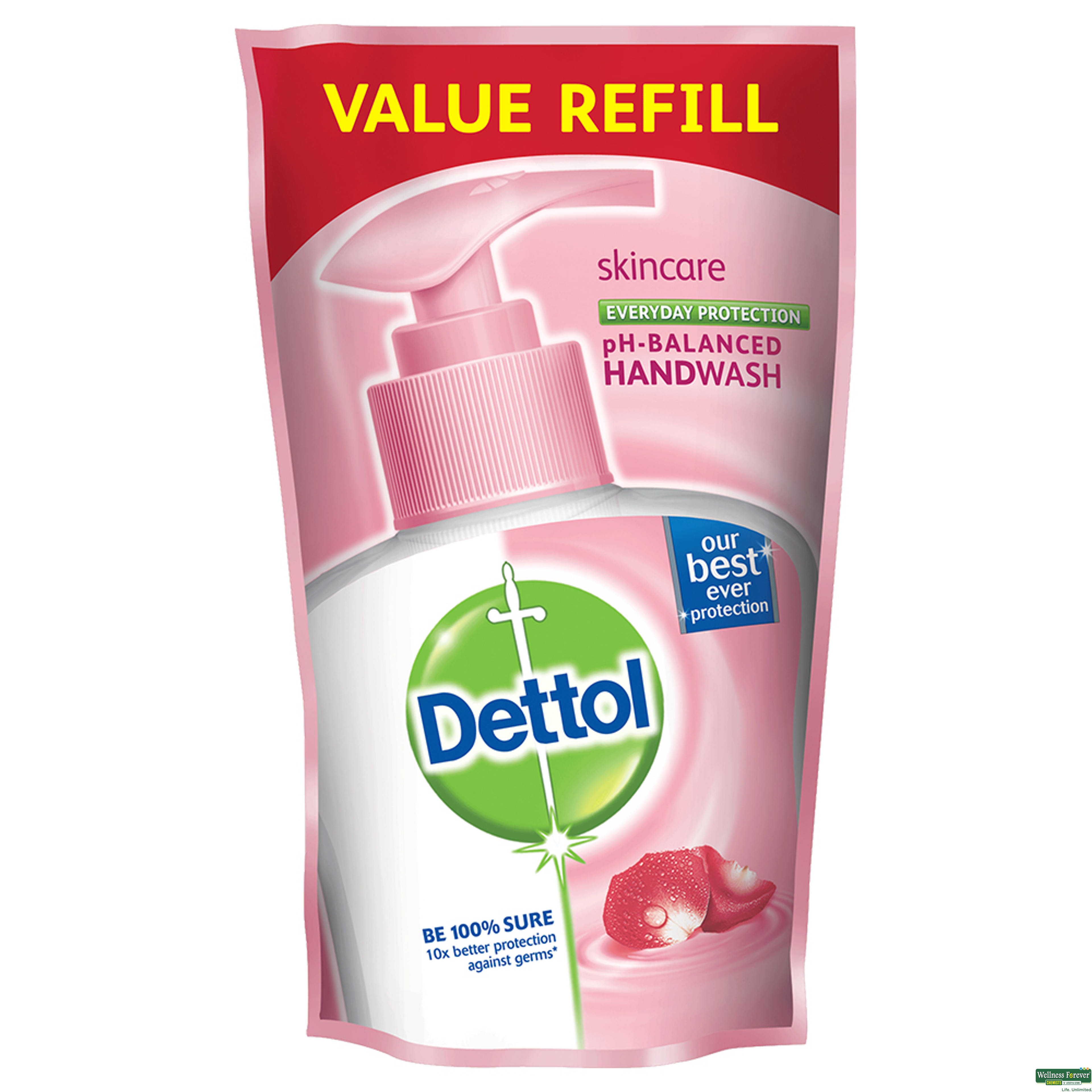 Dettol Skin Care Hand Wash, 3X175 ml-image