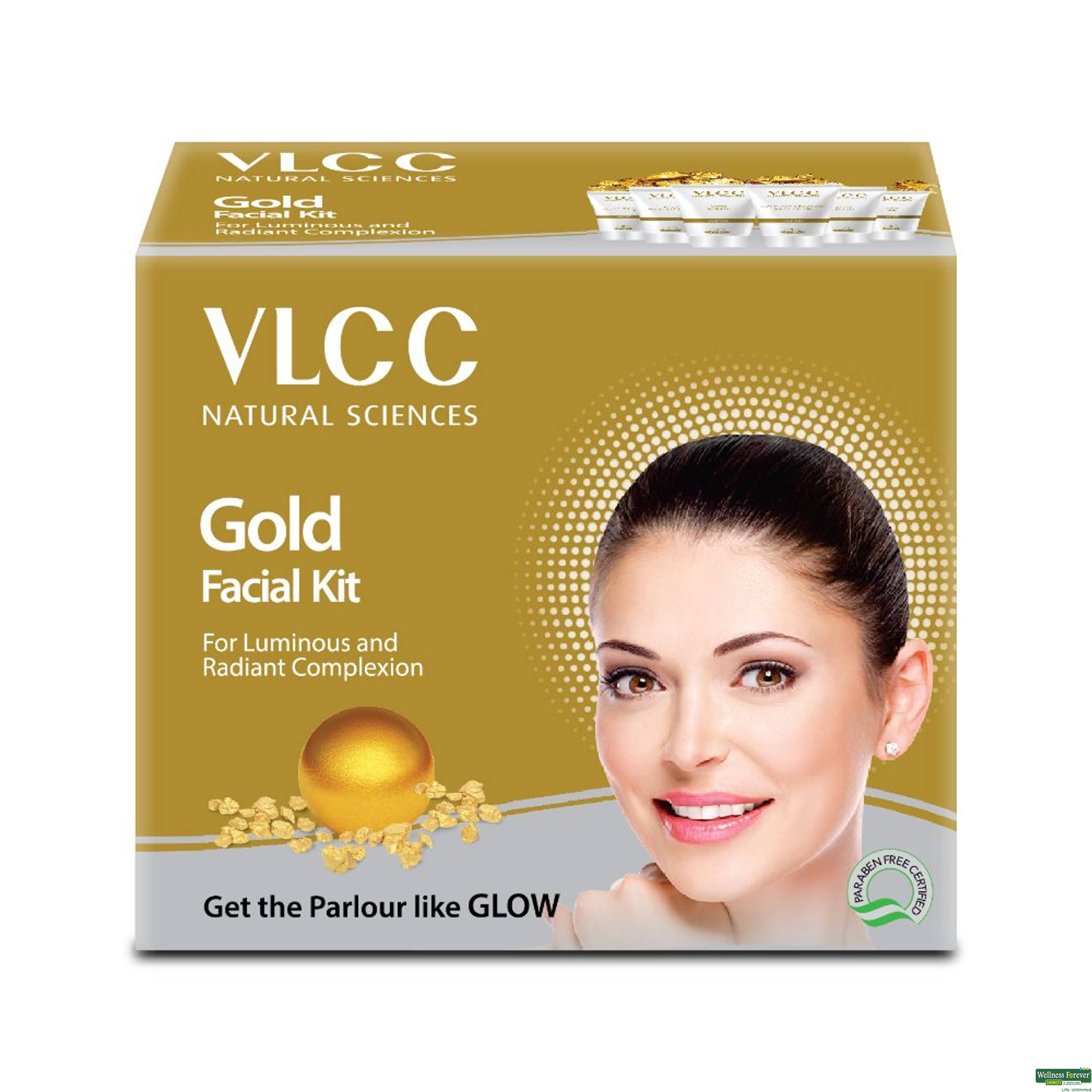 VLCC Gold Facial Kit 60g-image