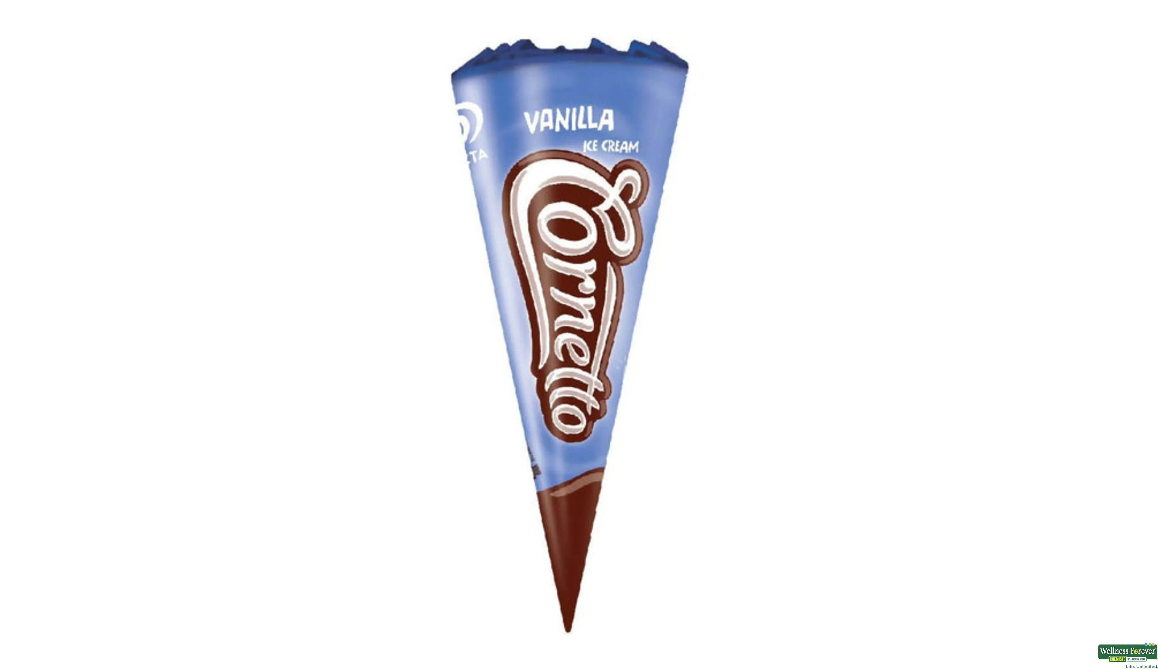 KW I/C CORNETTO VANILLA DISC 120ML- 1, 120ML, 