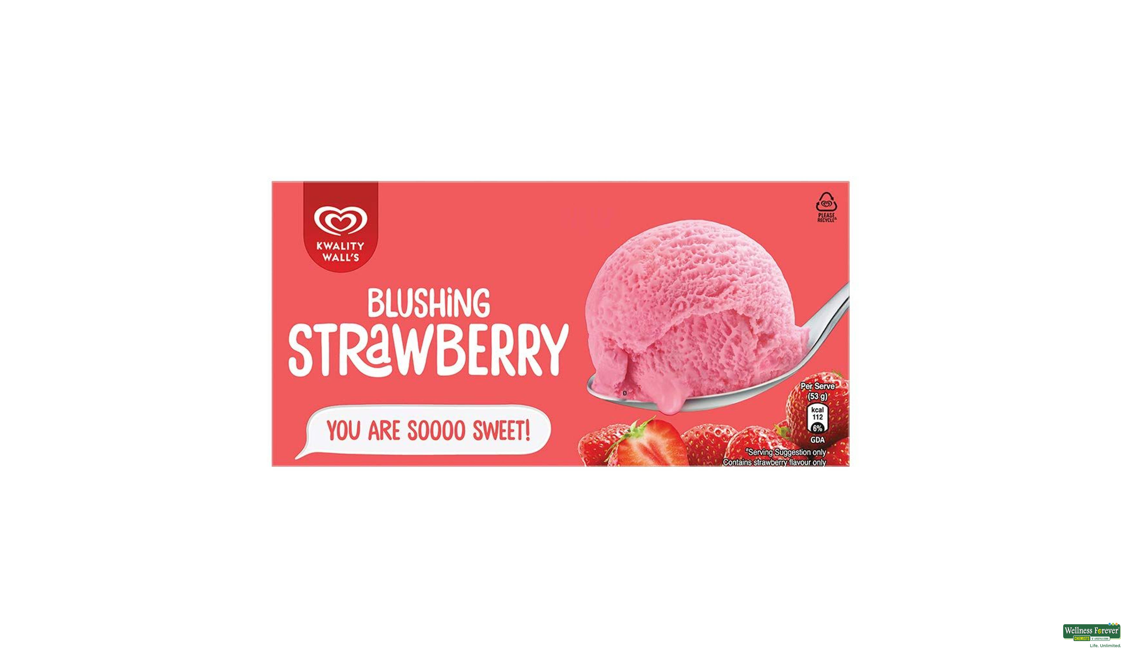 KW I/C PP STRAWBERRY 700ML- 1, 700ML, 