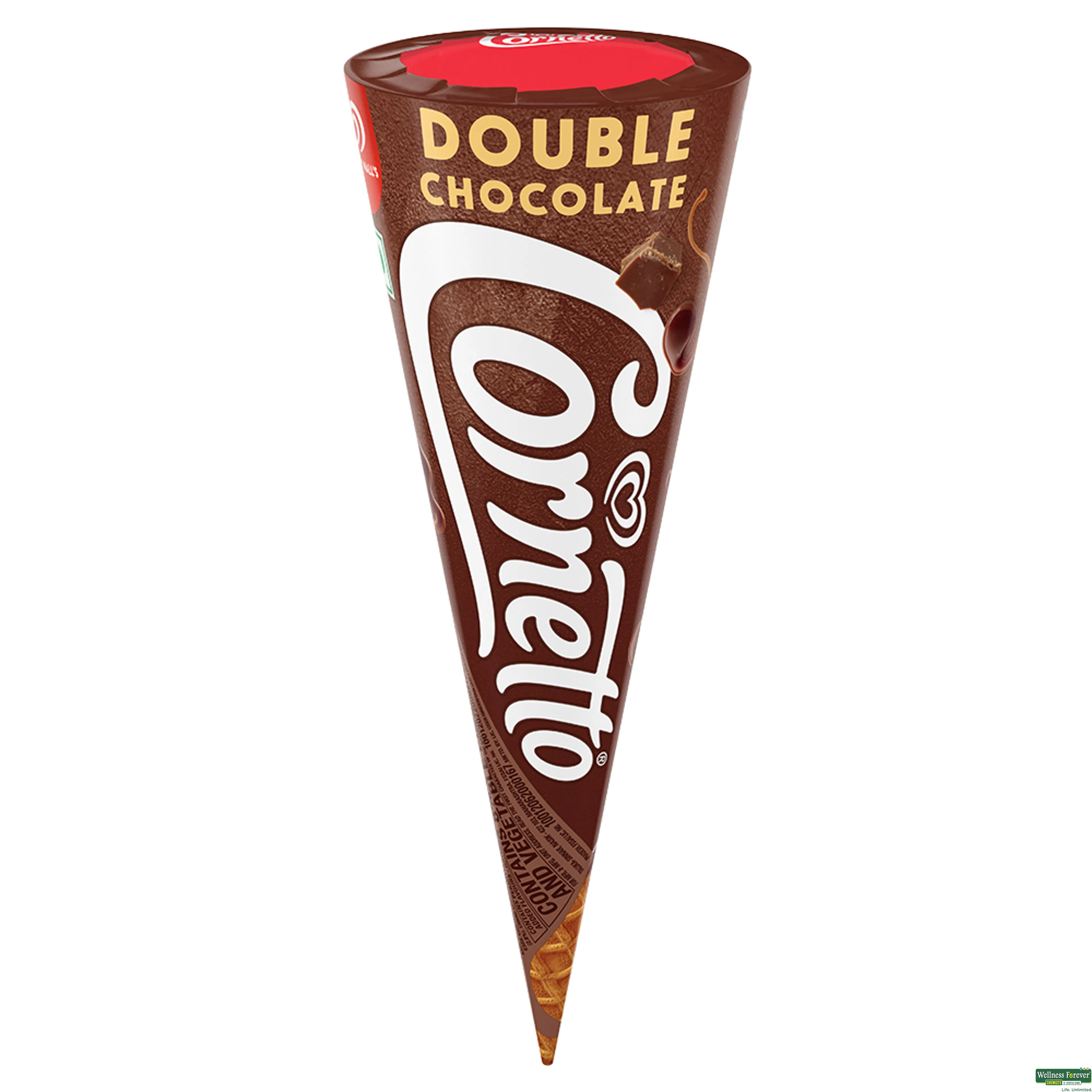 KW I/C CORNETTO CHOC DOUBLE 105GM-image