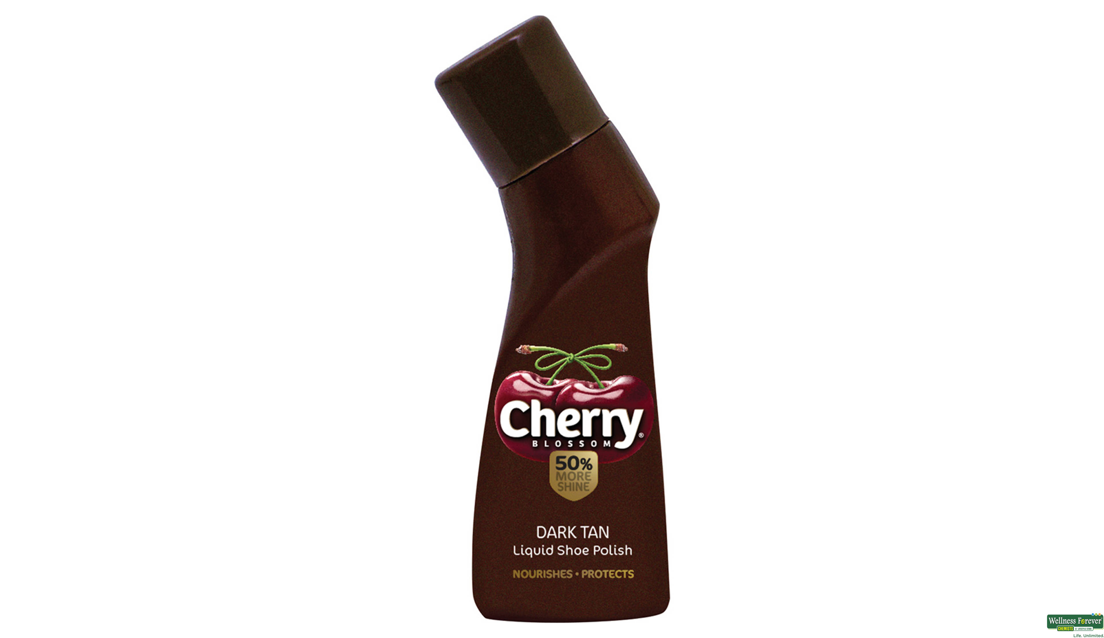 CHERRY SHOE LIQ DARK TAN 75ML- 2, 75ML, 