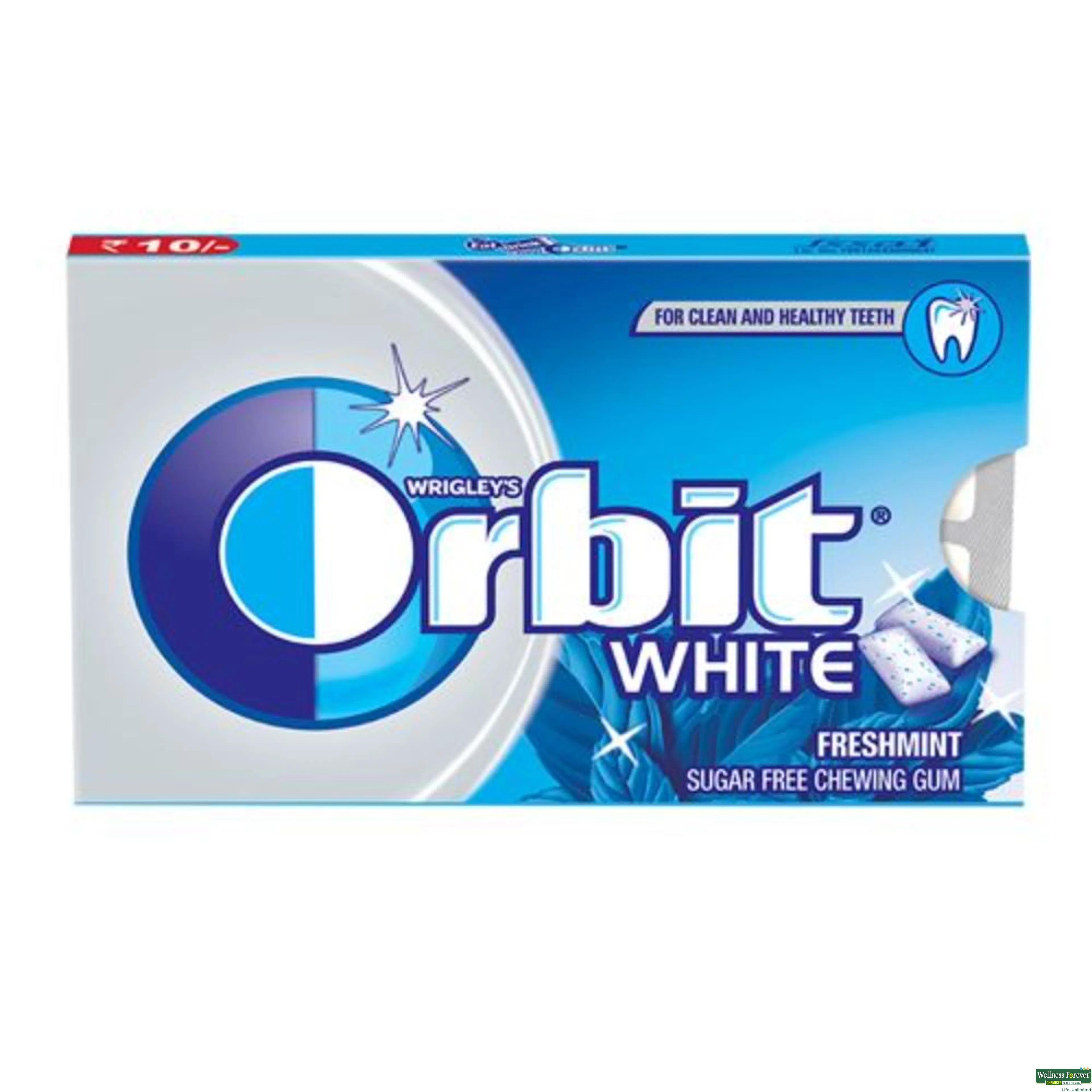 ORBIT SUGARFREE WHITE 5.5GM-image