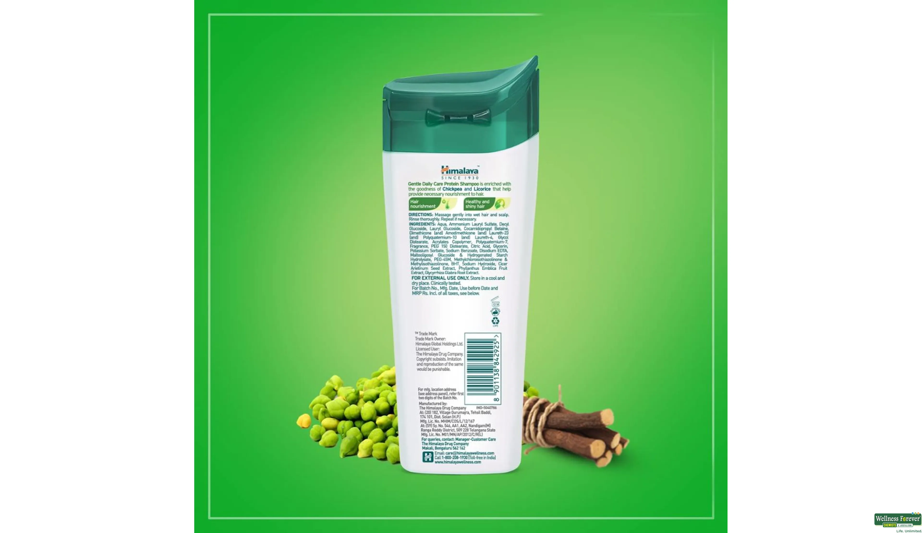 GENTLE DAILY CARE NATURAL PROTEIN SHAMPOO 340ML- 6, 340ML, 