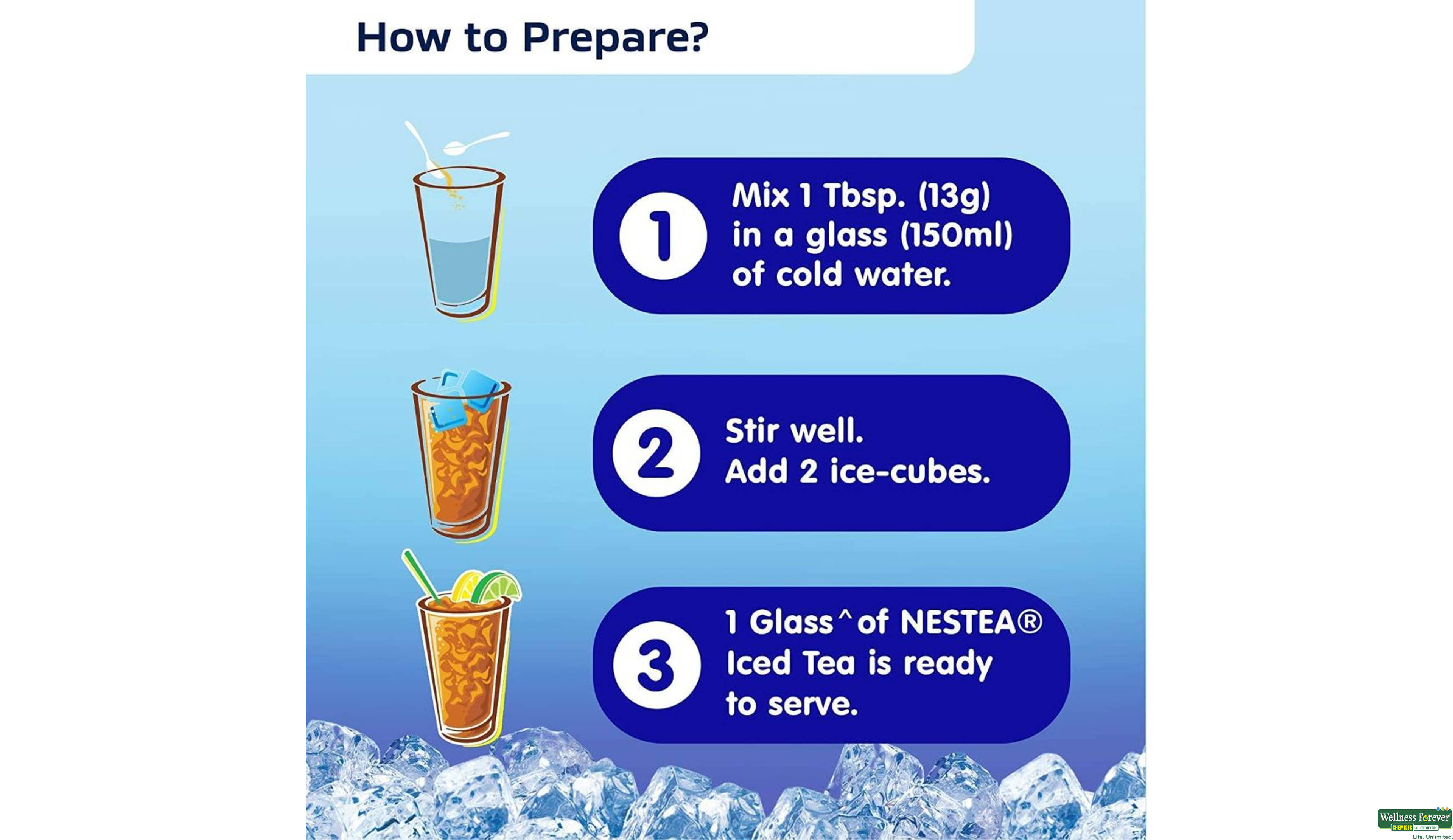 NESTEA ICED TEA LEMON 400GM- 4, 400GM, 