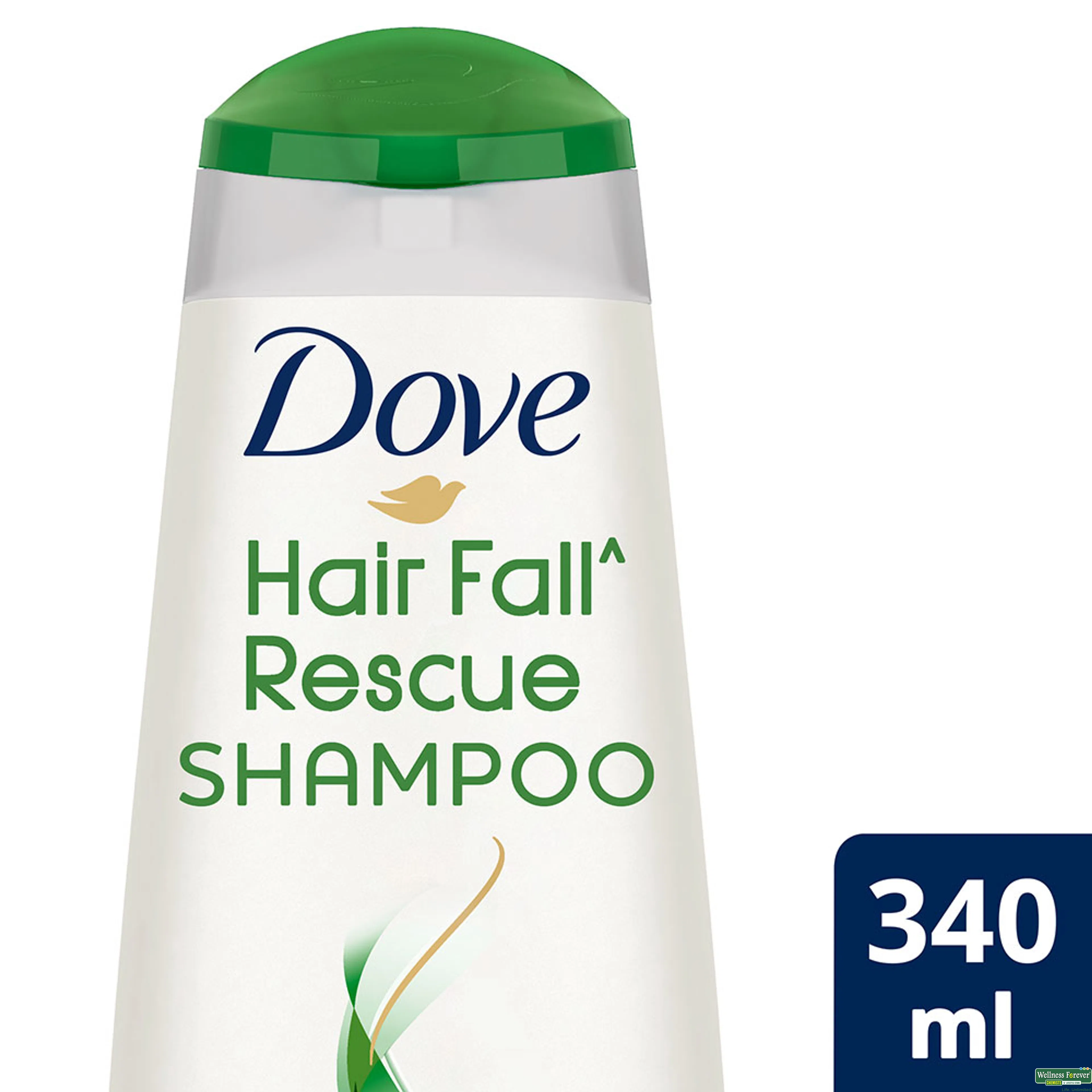 DOVE SHMP HR/FALL RESCUE DMG/SLN 340ML-image