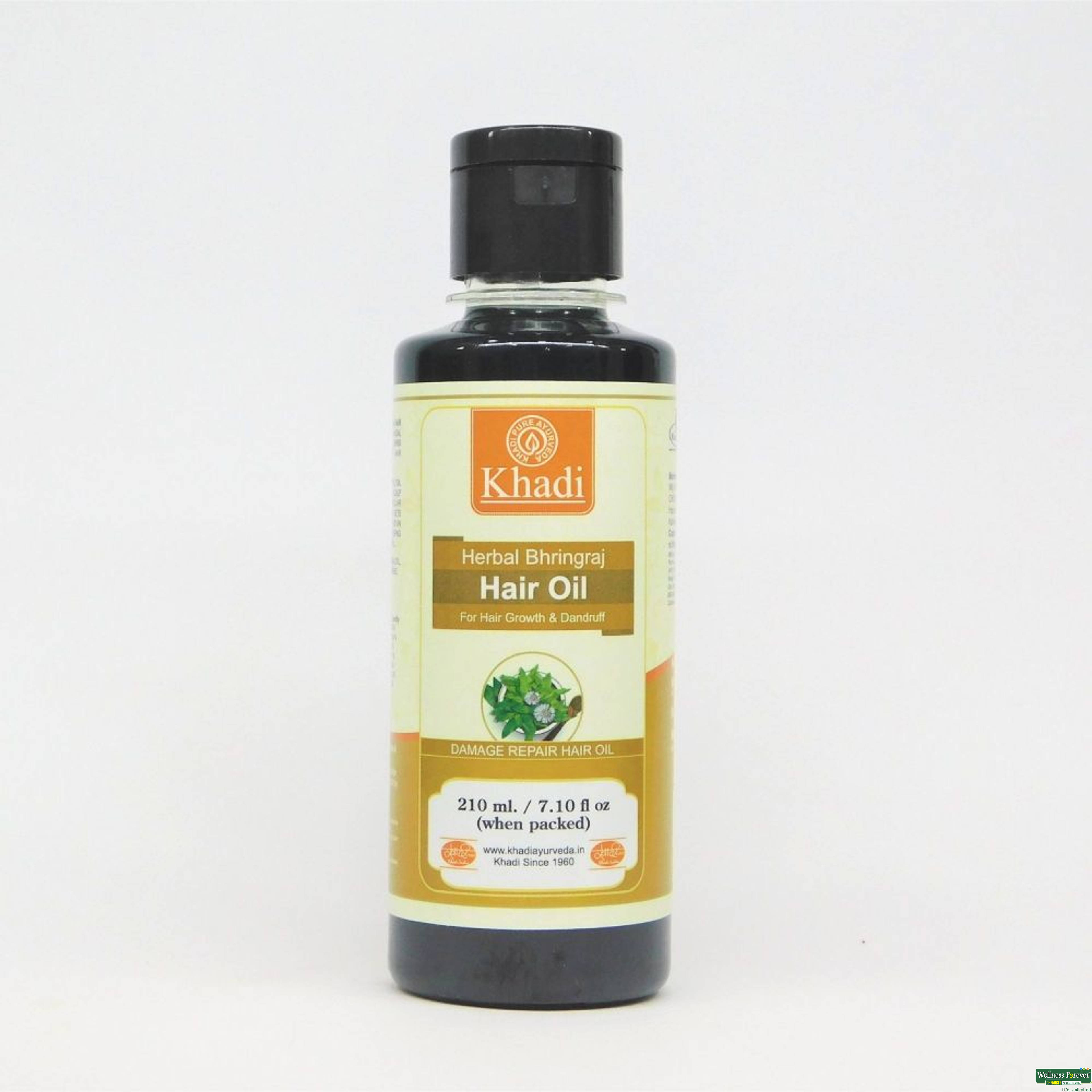 Khadi Natural Bhringraj Hair Oil, 210 ml-image