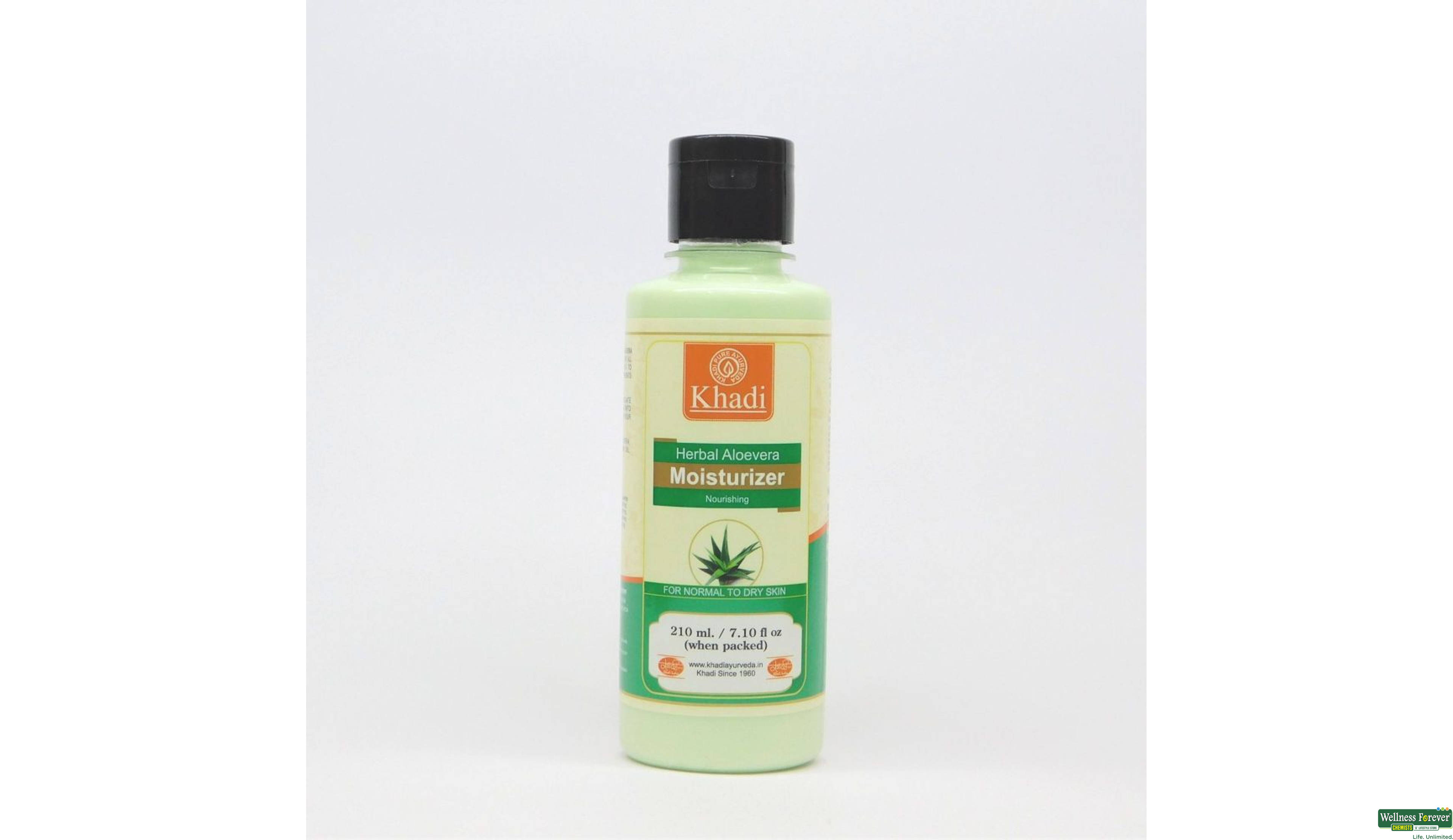 KHADI MOIST/LTN ALOEVERA 210ML- 1, 210ML, 