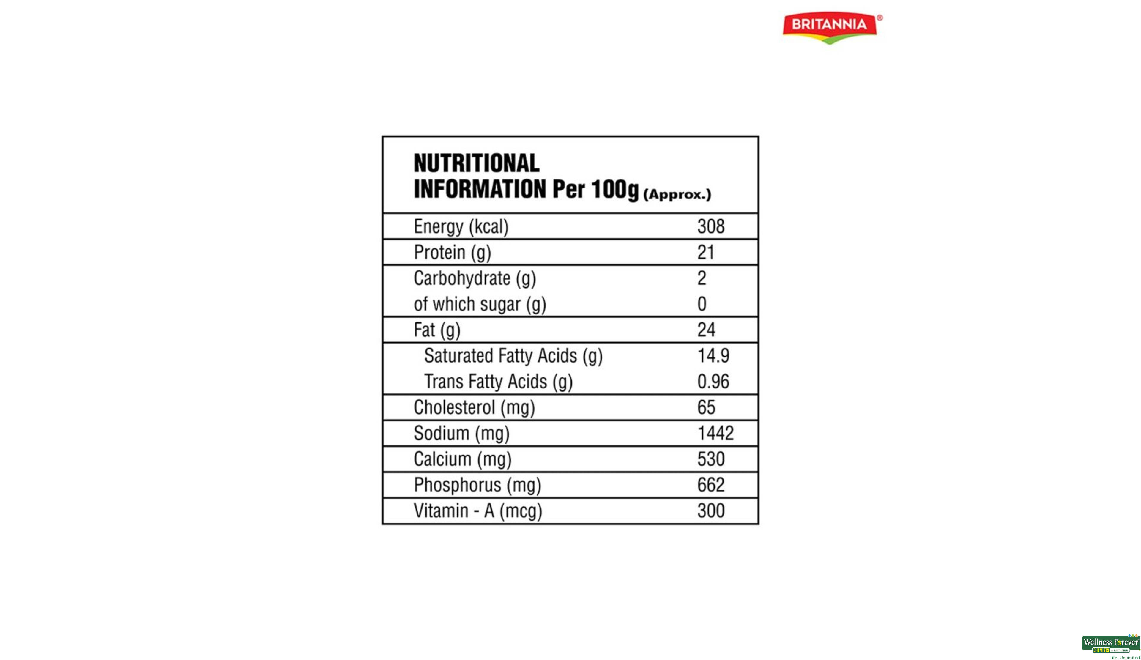 BRIT CHEESE BLOCK 200GM- 3, 200GM, 