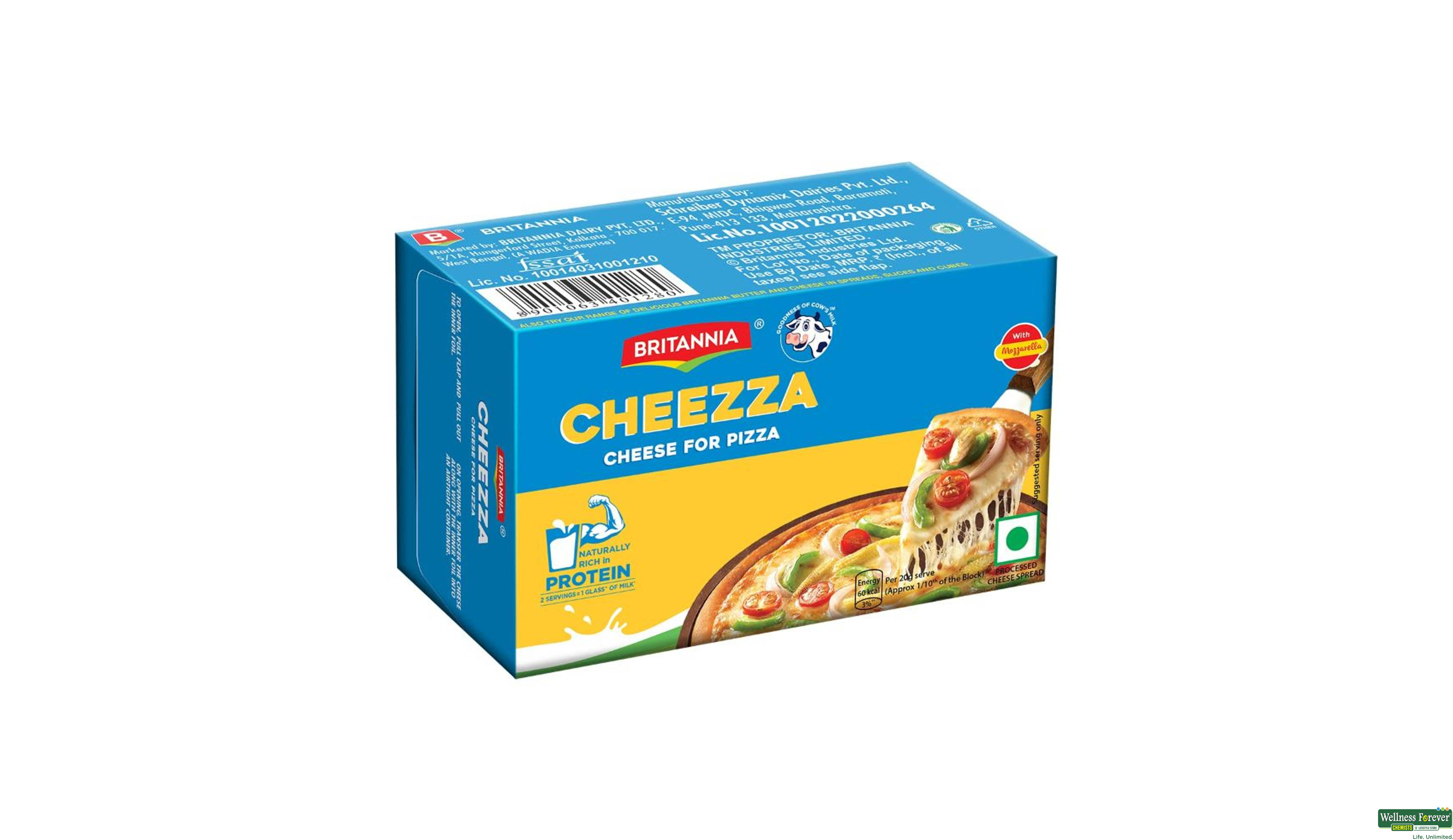 BRIT CHEESE PIZZA 200GM- 1, 200GM, 