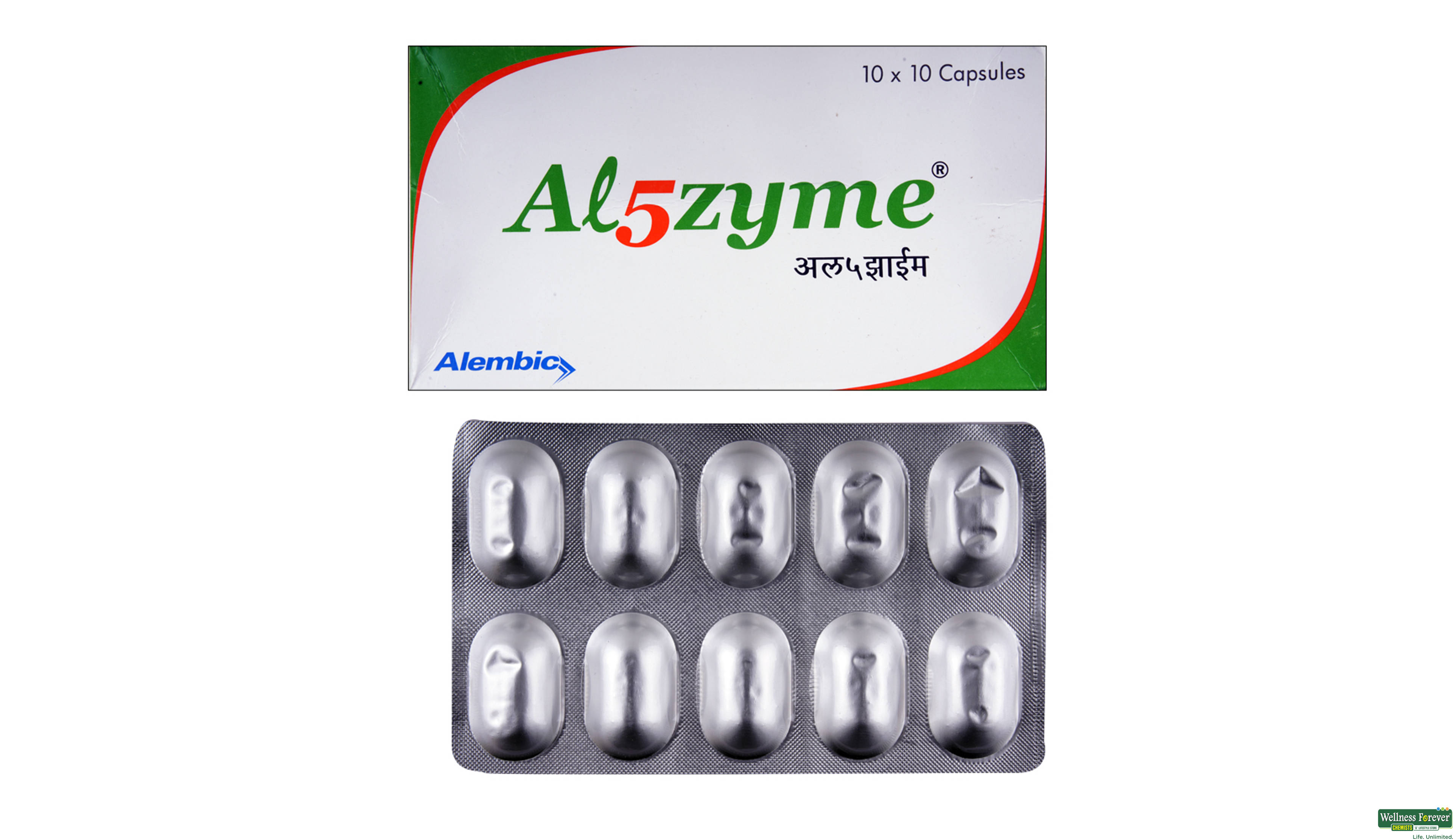 AL5ZYME 10CAP- 1, 10CAP, 