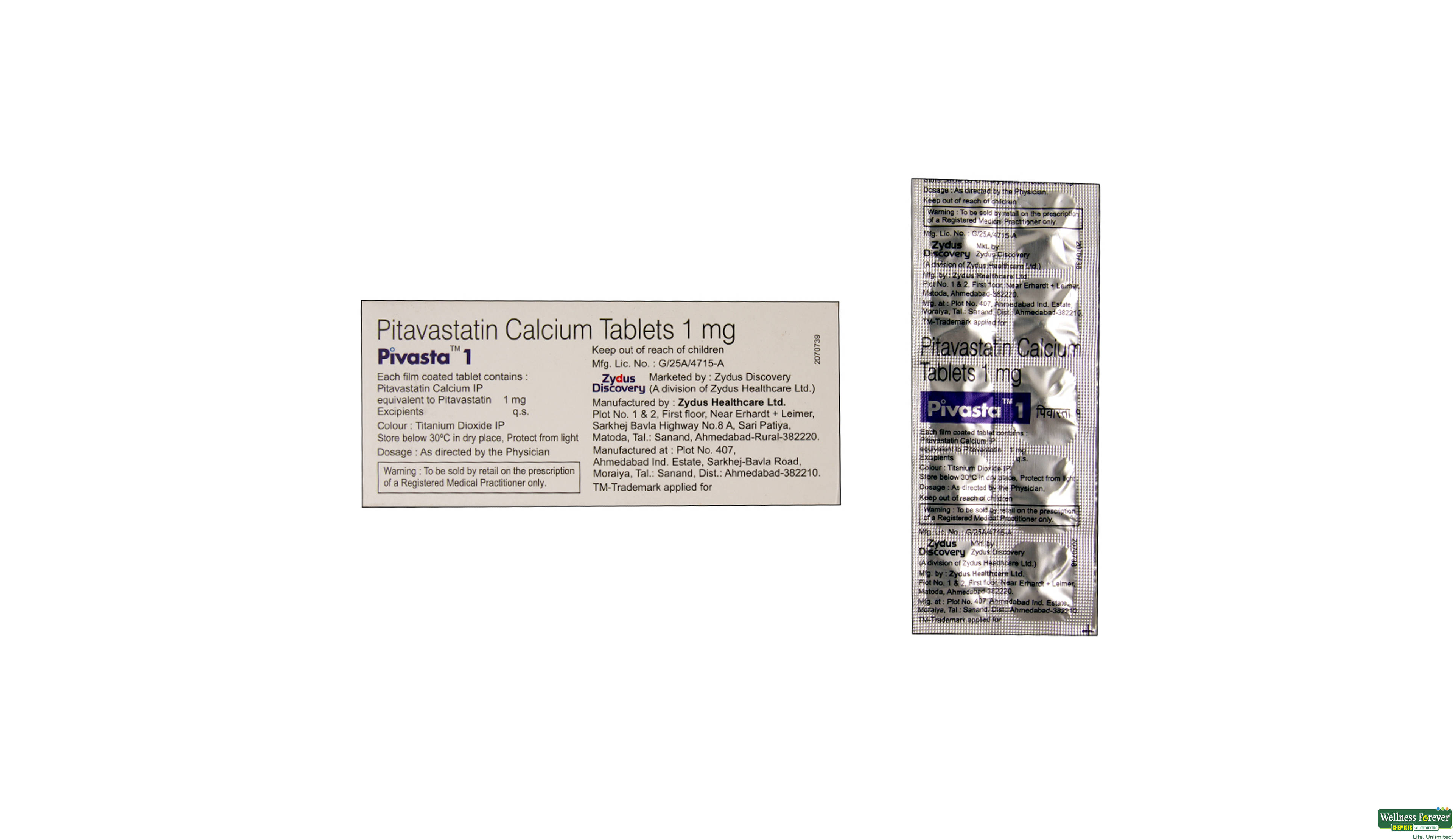 PIVASTA 1MG 10TAB- 2, 10TAB, 