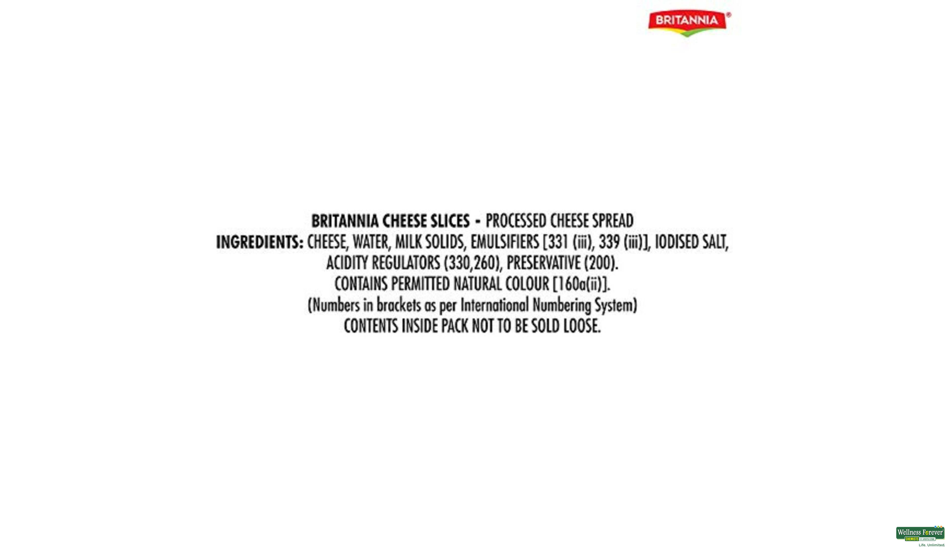 BRIT CHEESE SLICE 10PC- 3, 10PC, 