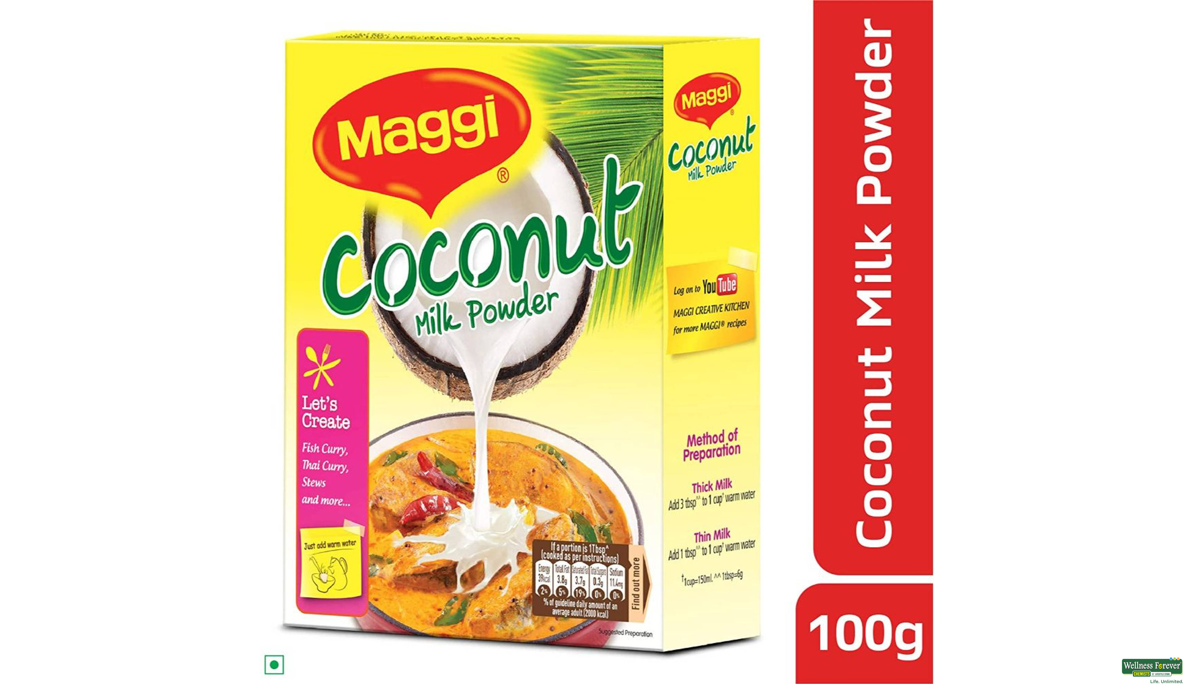 MAGGI COCONUT MILK 100GM- 1, 100GM, null