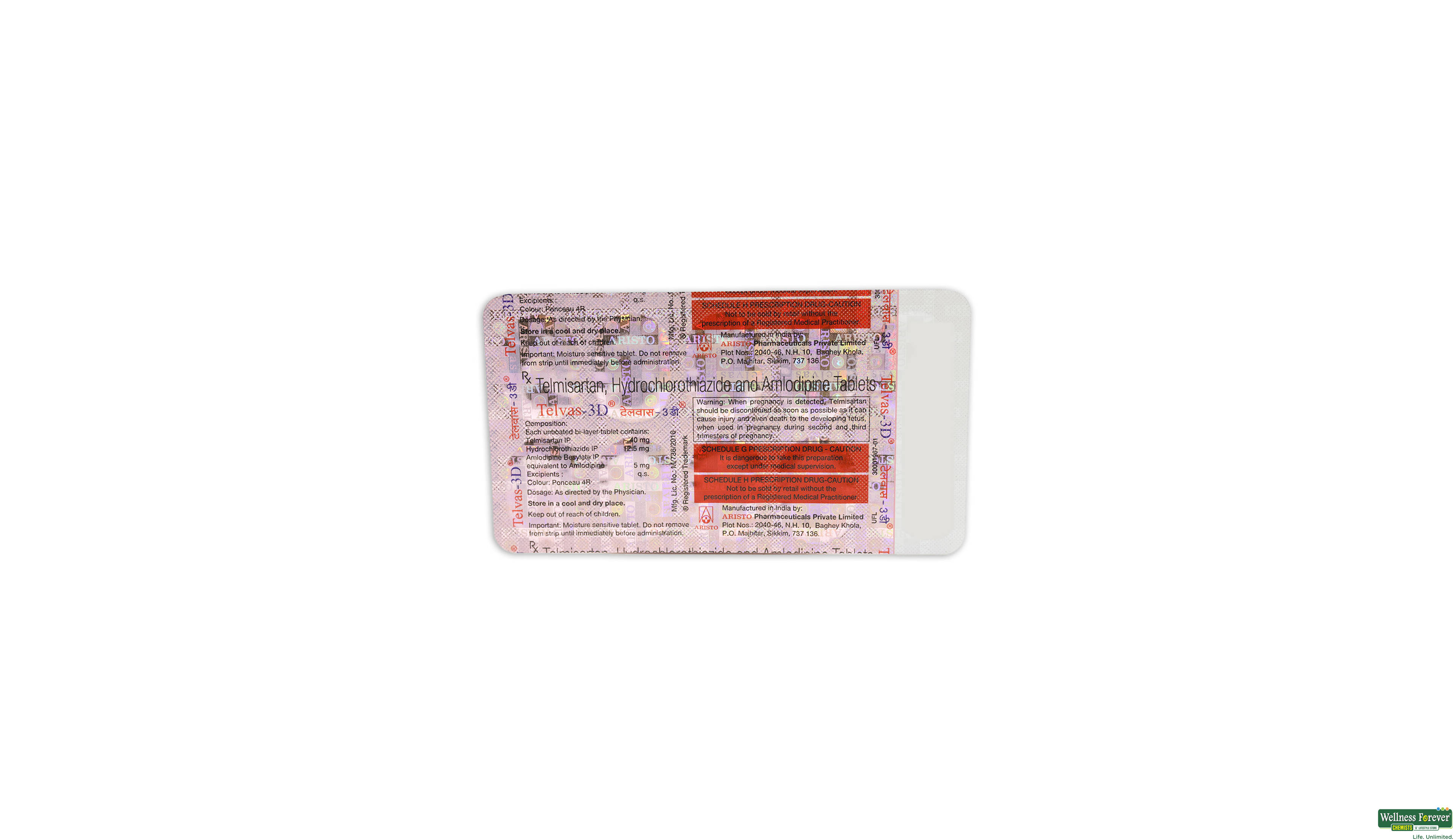 TELVAS-3D 10TAB- 1, 10TAB, null