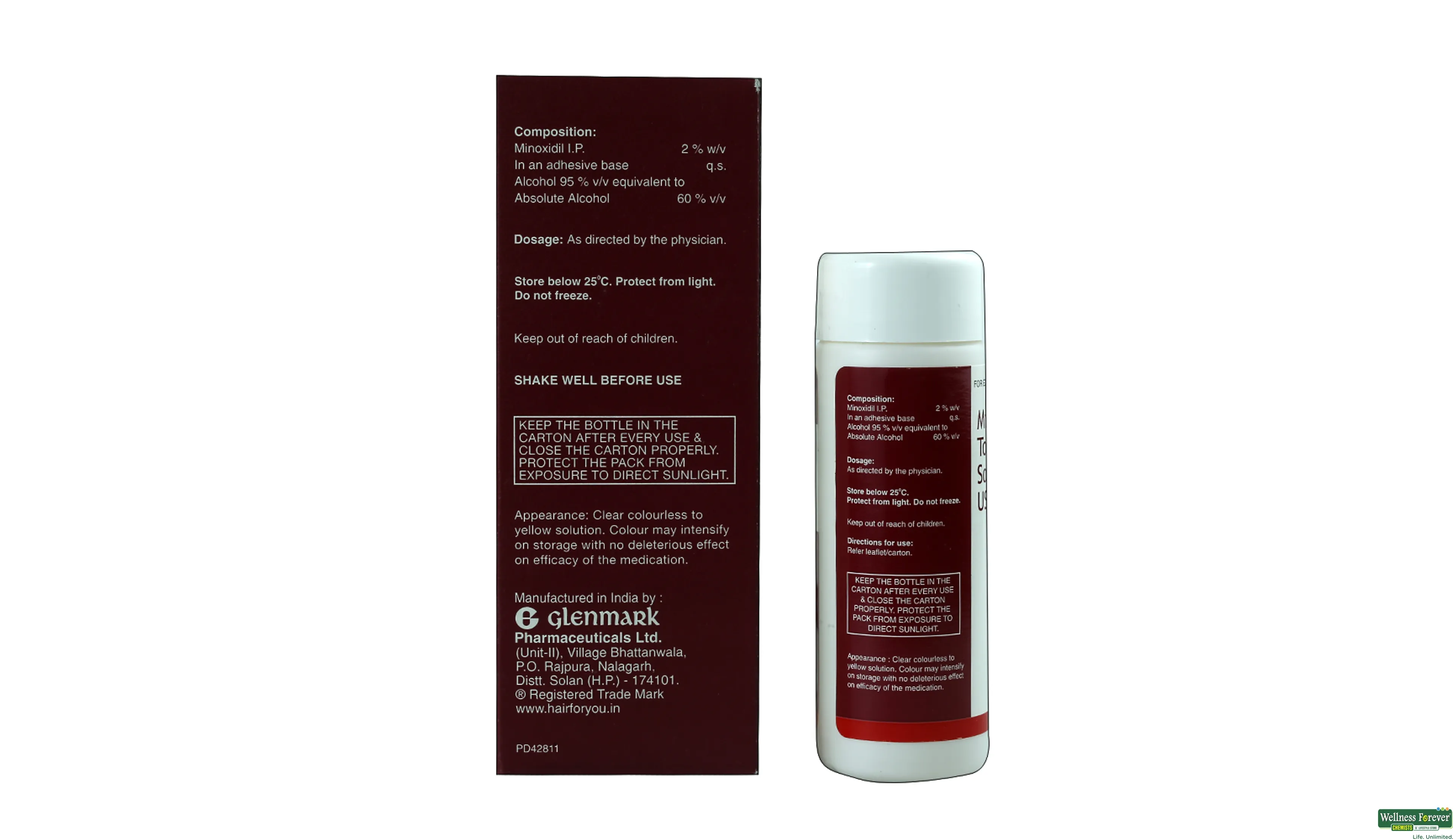 Buy Hair 4U 0.02 Spray 60 ml Online at Best Prices Wellness Forever