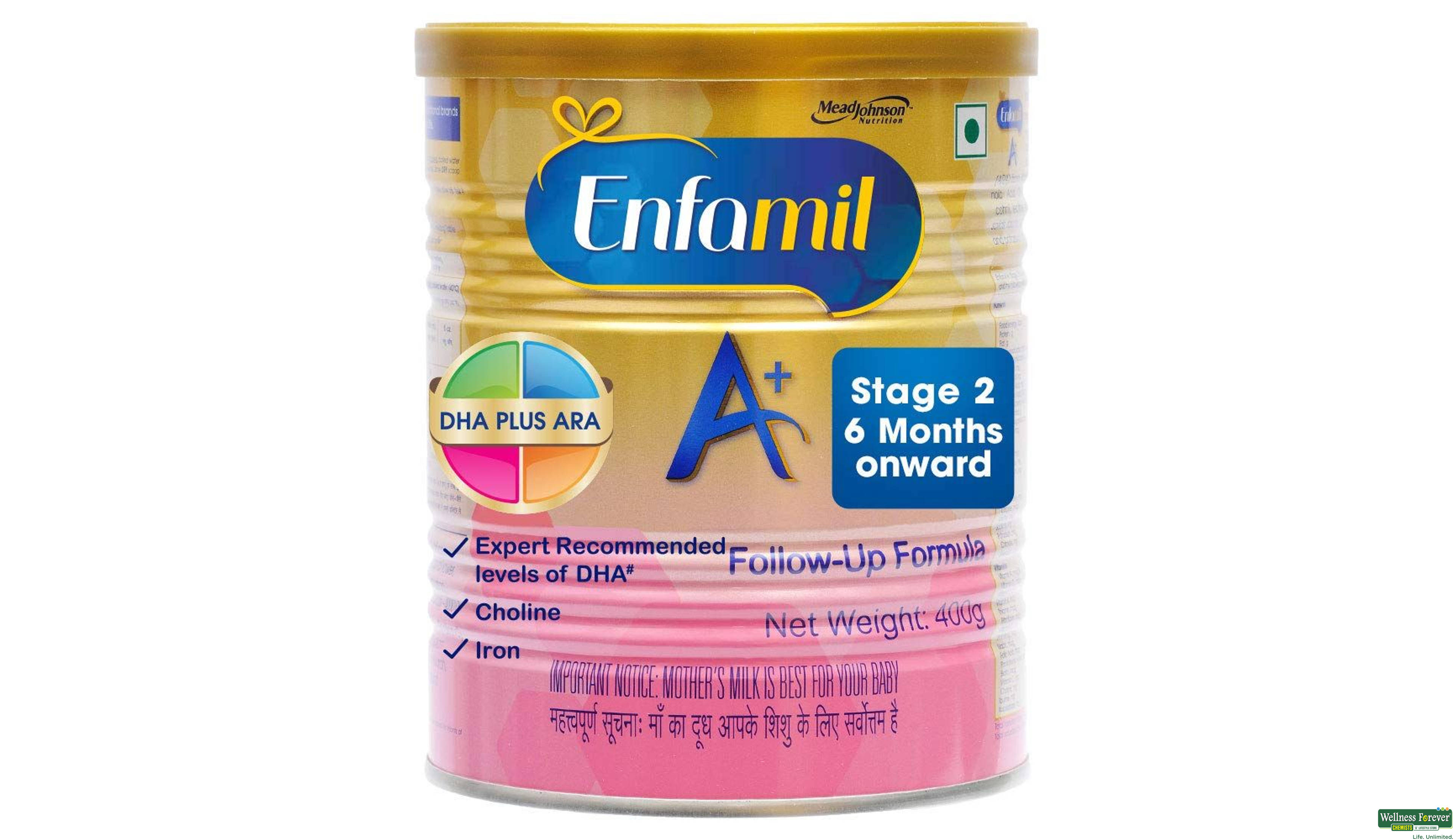 ENFAMIL A+ PWDR STAGE 2 400GM- 1, 400GM, 