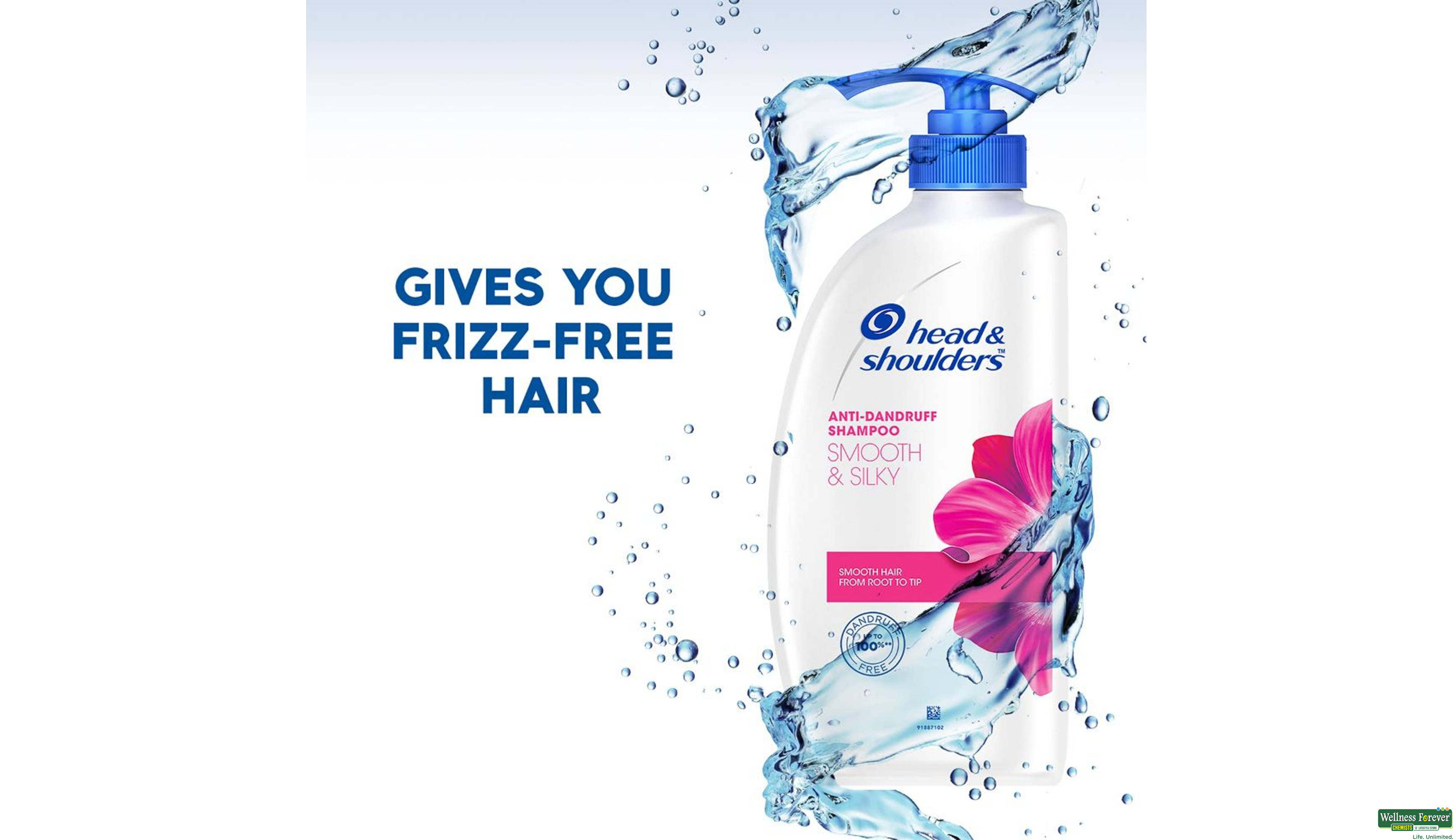 HS SHMP SMOOTH SILKY 650ML- 4, 650ML, 
