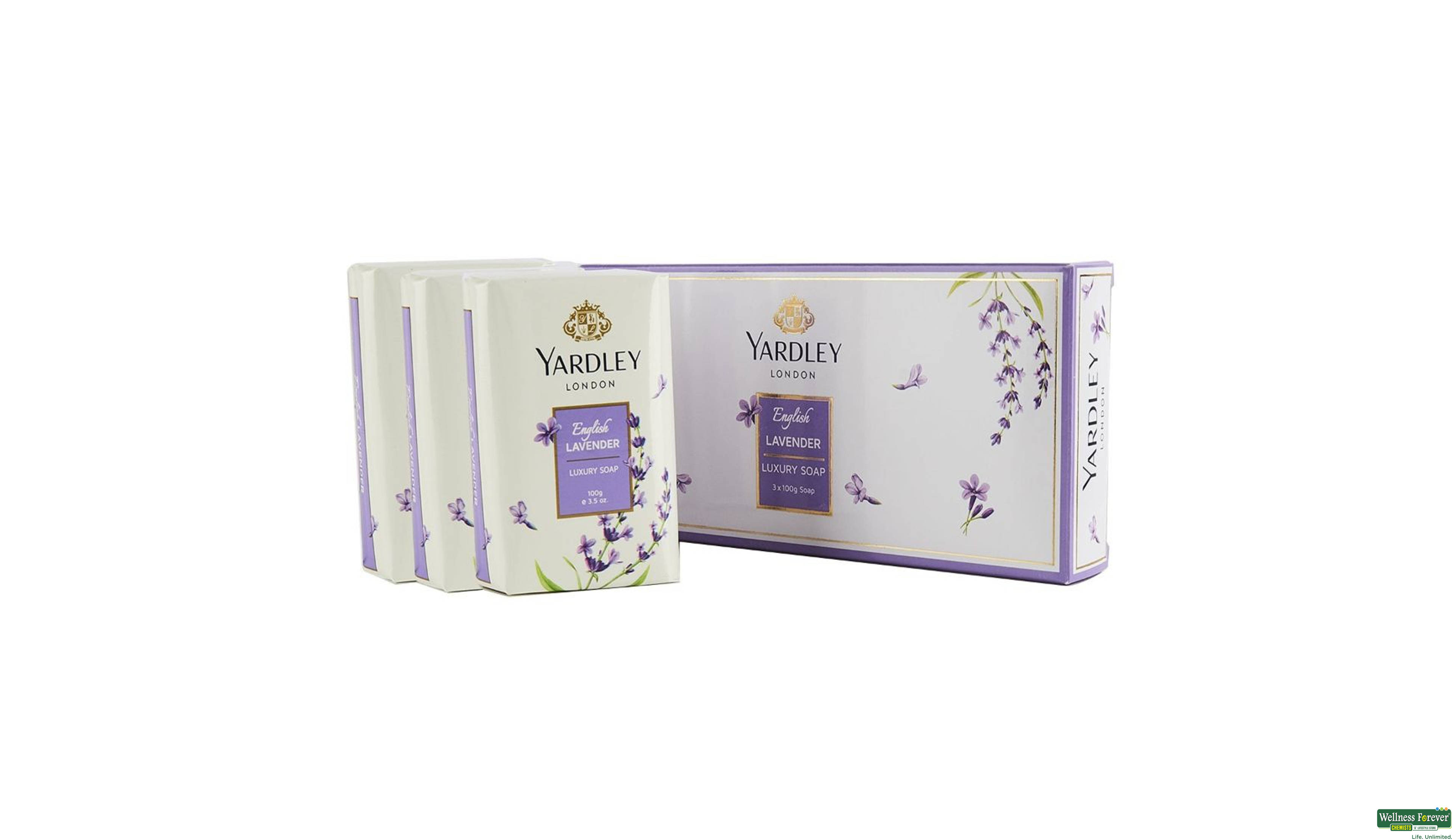 YARD SOAP ENG LAVENDER 100GM- 4, 100GM, null