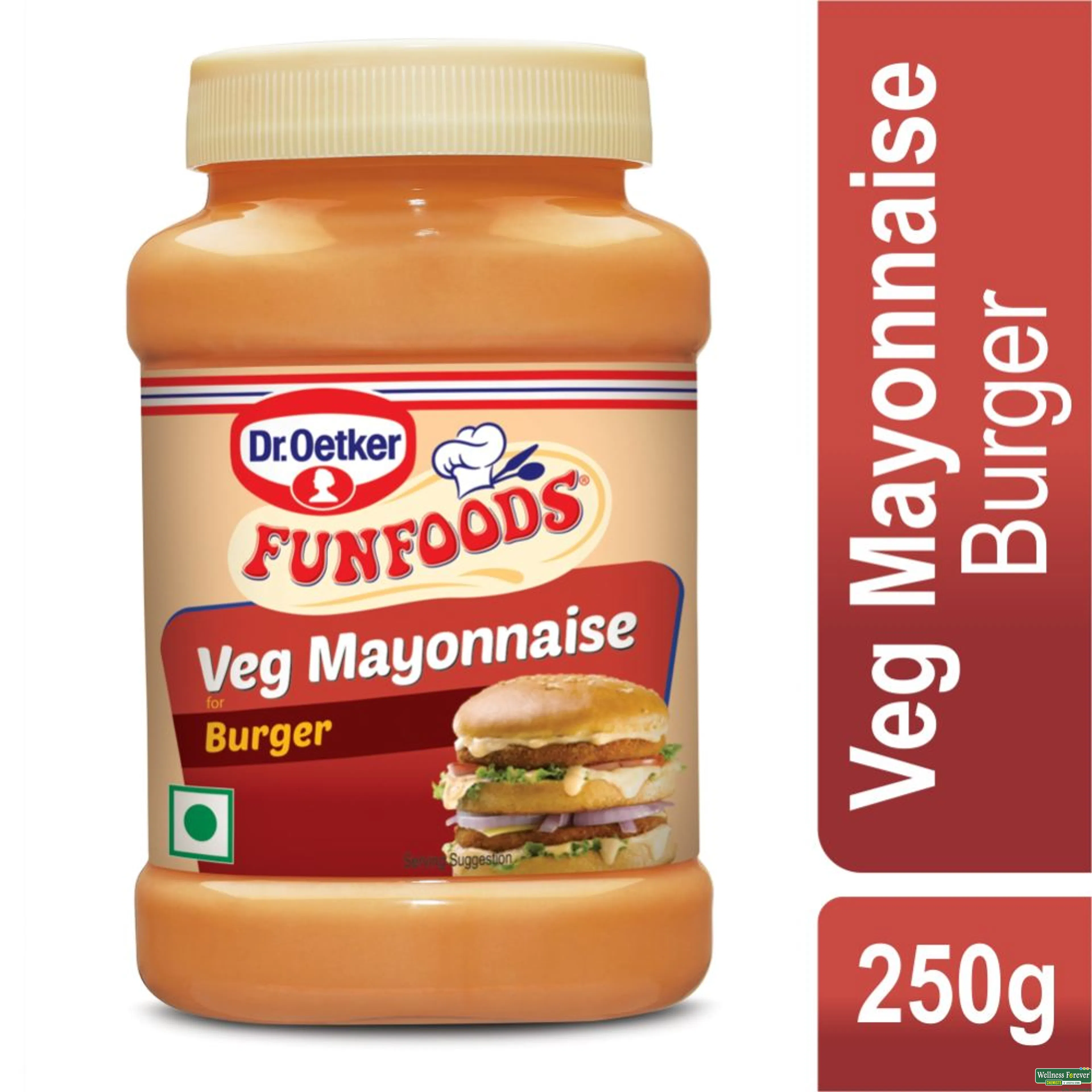 FUN FOOD MAYONNAISE BURGER 250GM-image