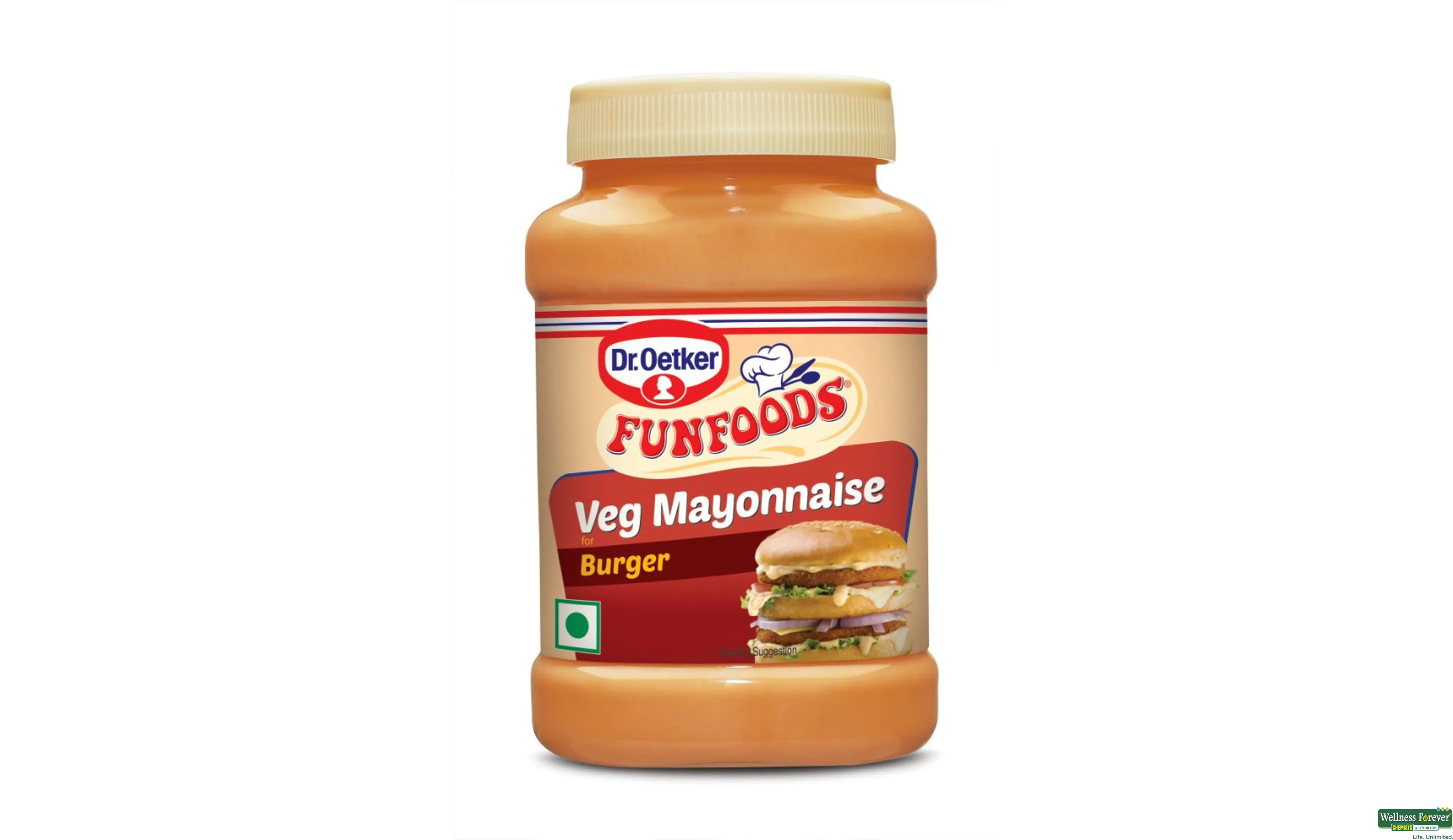 FUN FOOD MAYONNAISE BURGER 250GM- 2, 250GM, 