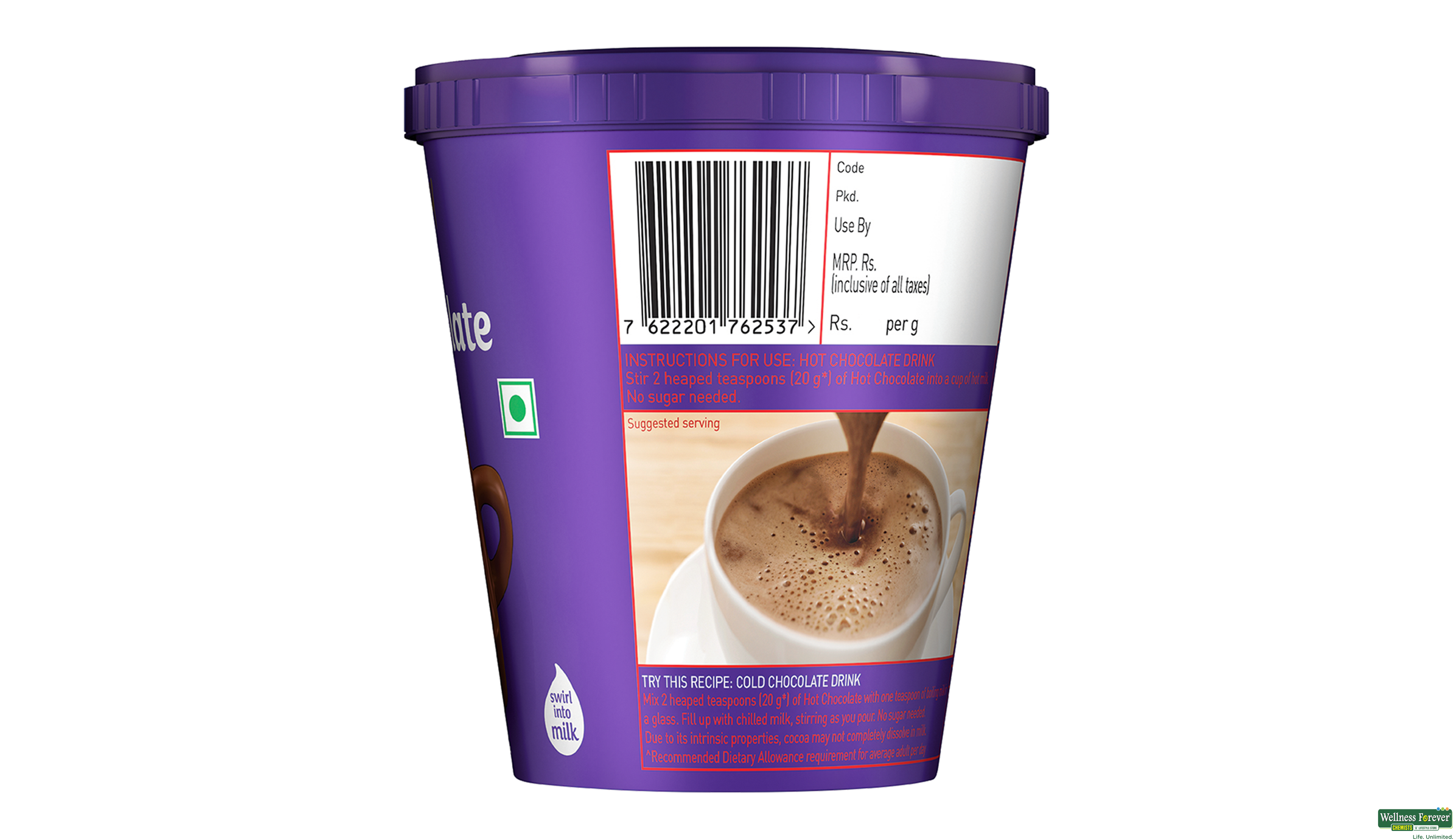 CADBURY HOT CHOCOLATE 200GM- 2, 200GM, 