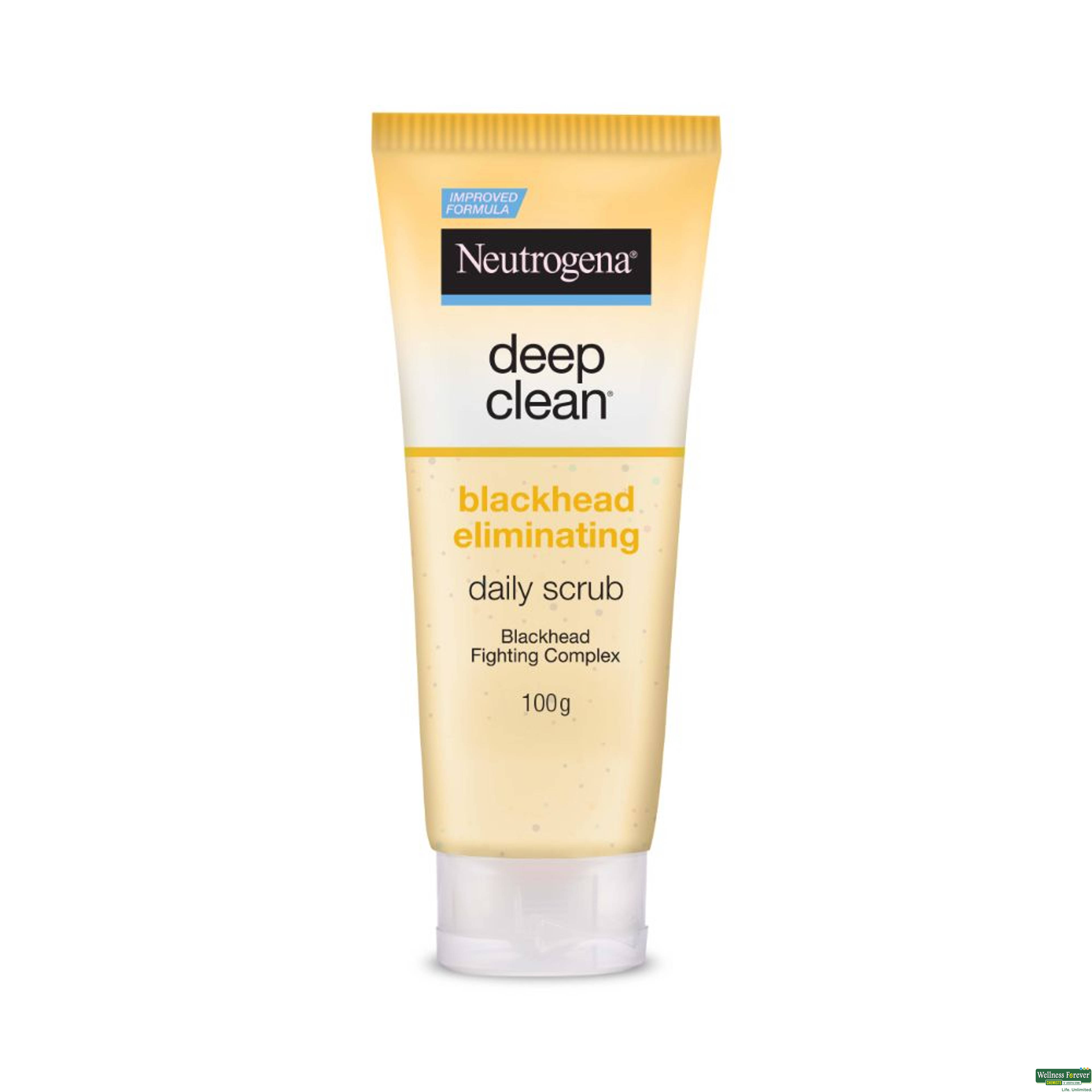 Neutrogena Deep Clean Scrub Blackhead Eliminating Daily Scrub 100g-image