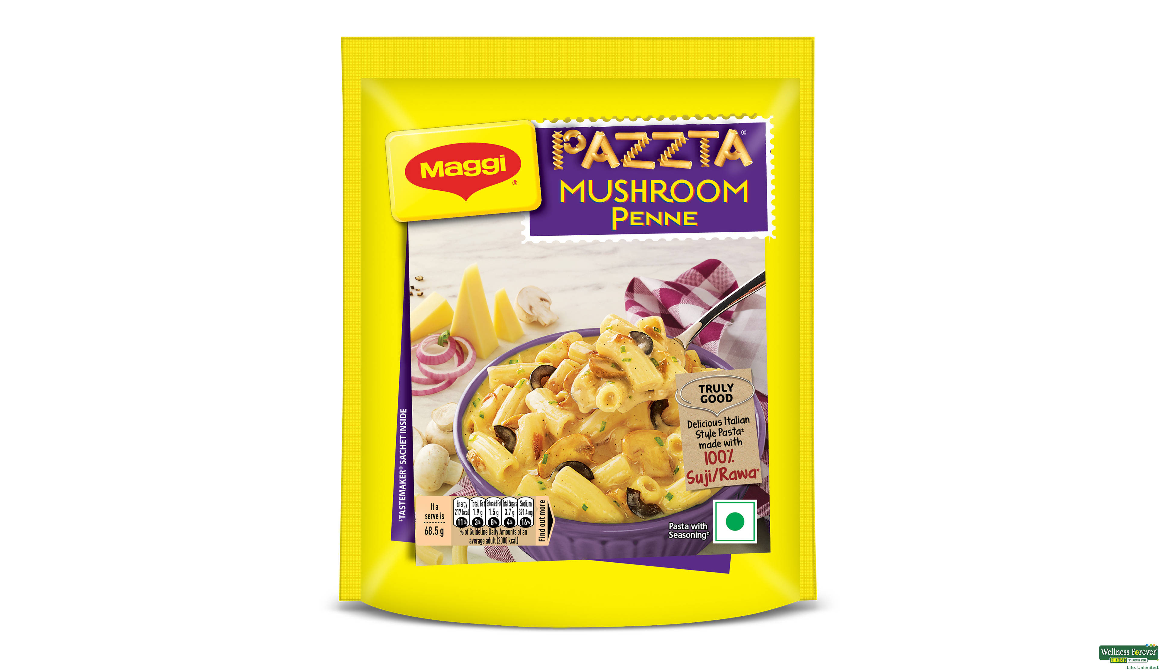 MAGGI PAZZTA MUSHROOM 64GM- 1, 64GM, 
