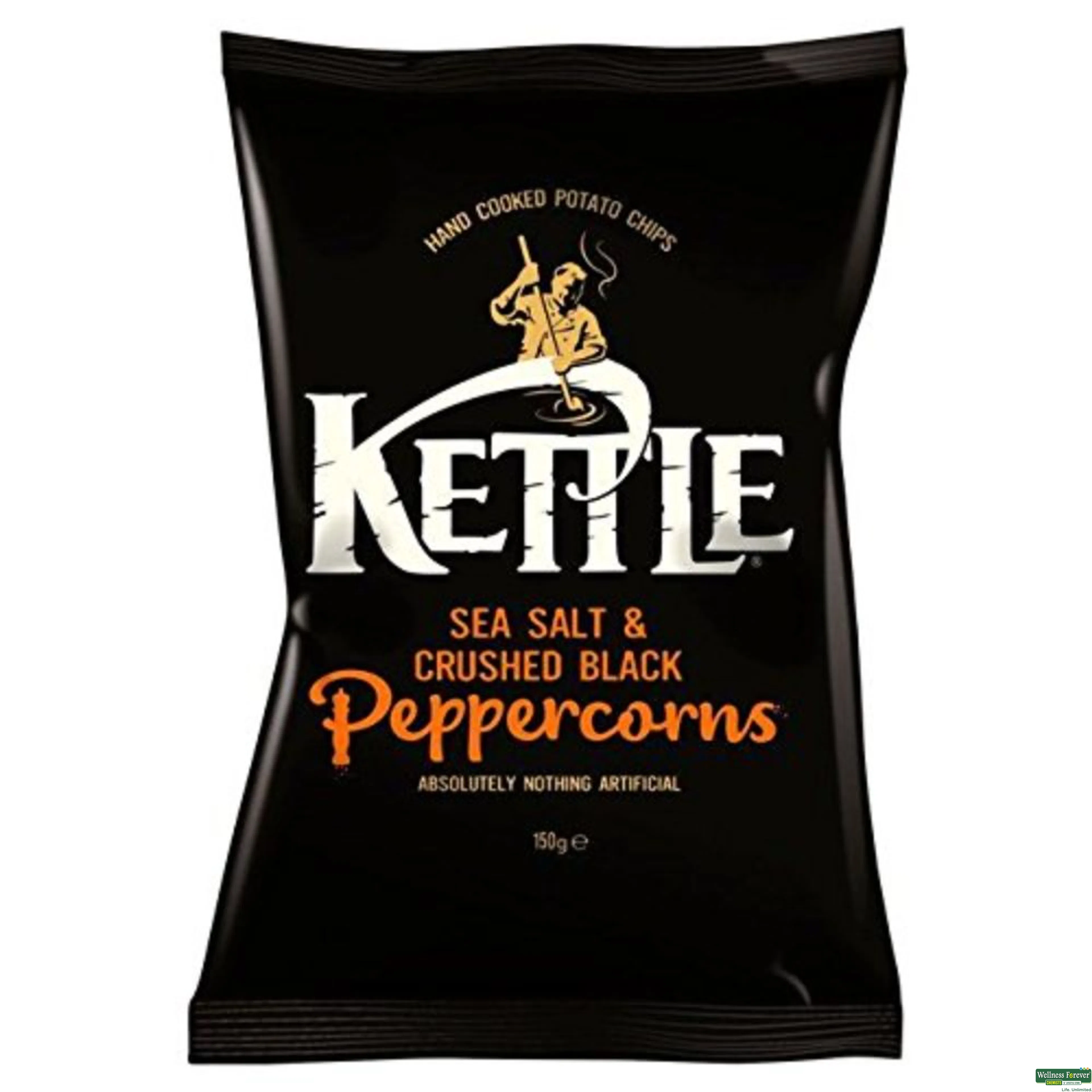 KETTLE CHIPS SEA SALT 150GM-image