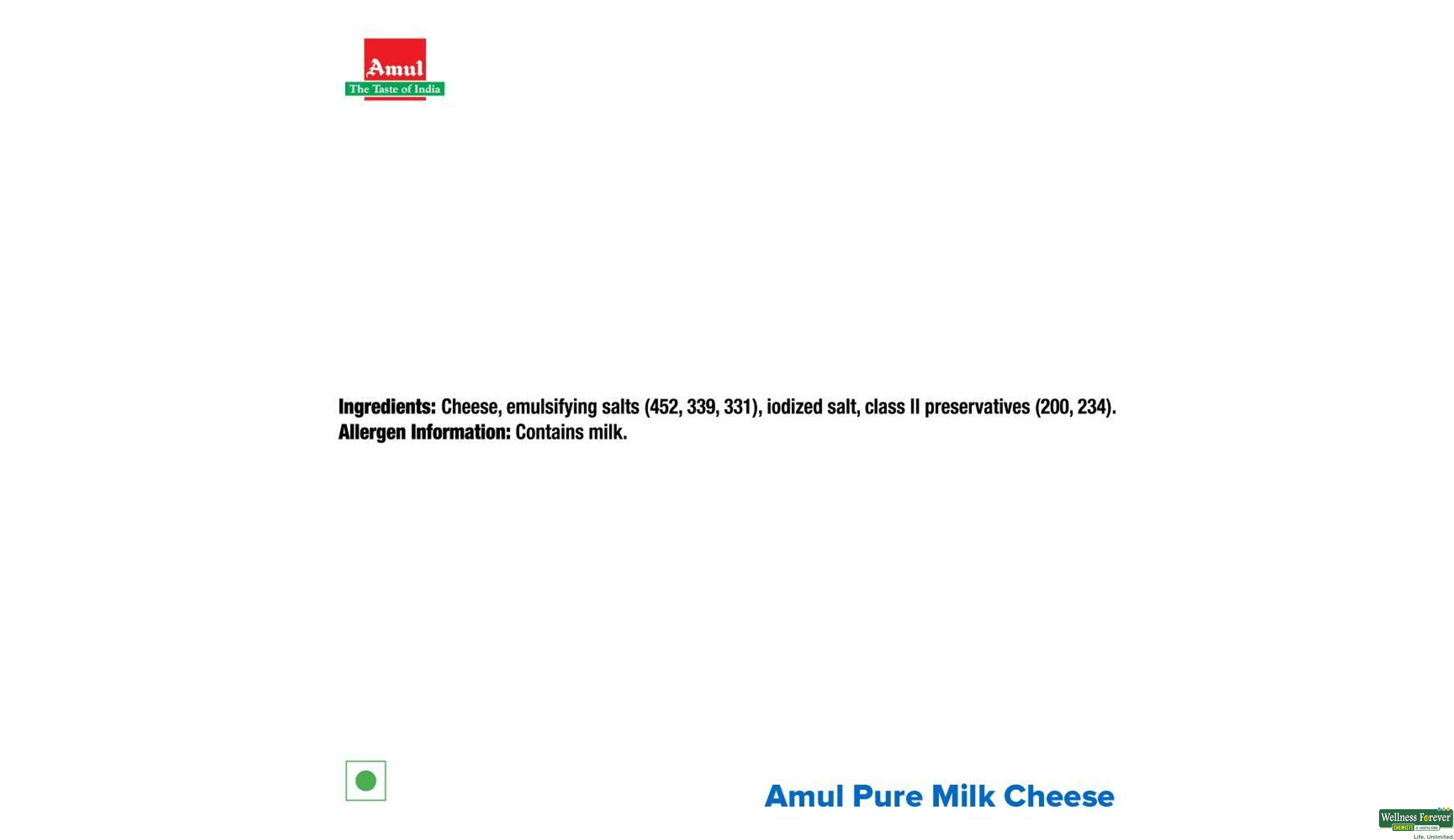 AMUL CHEESE CUBE 8PC- 3, 8PC, 