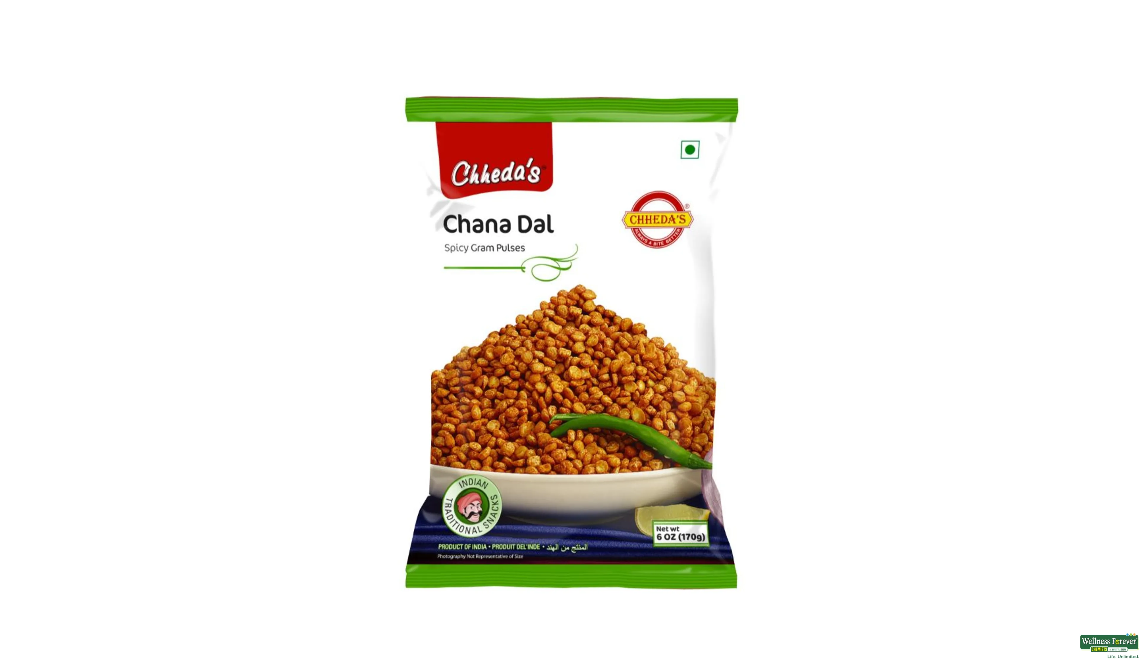 CHH CHANA DAL 170GM- 1, 170GM, 