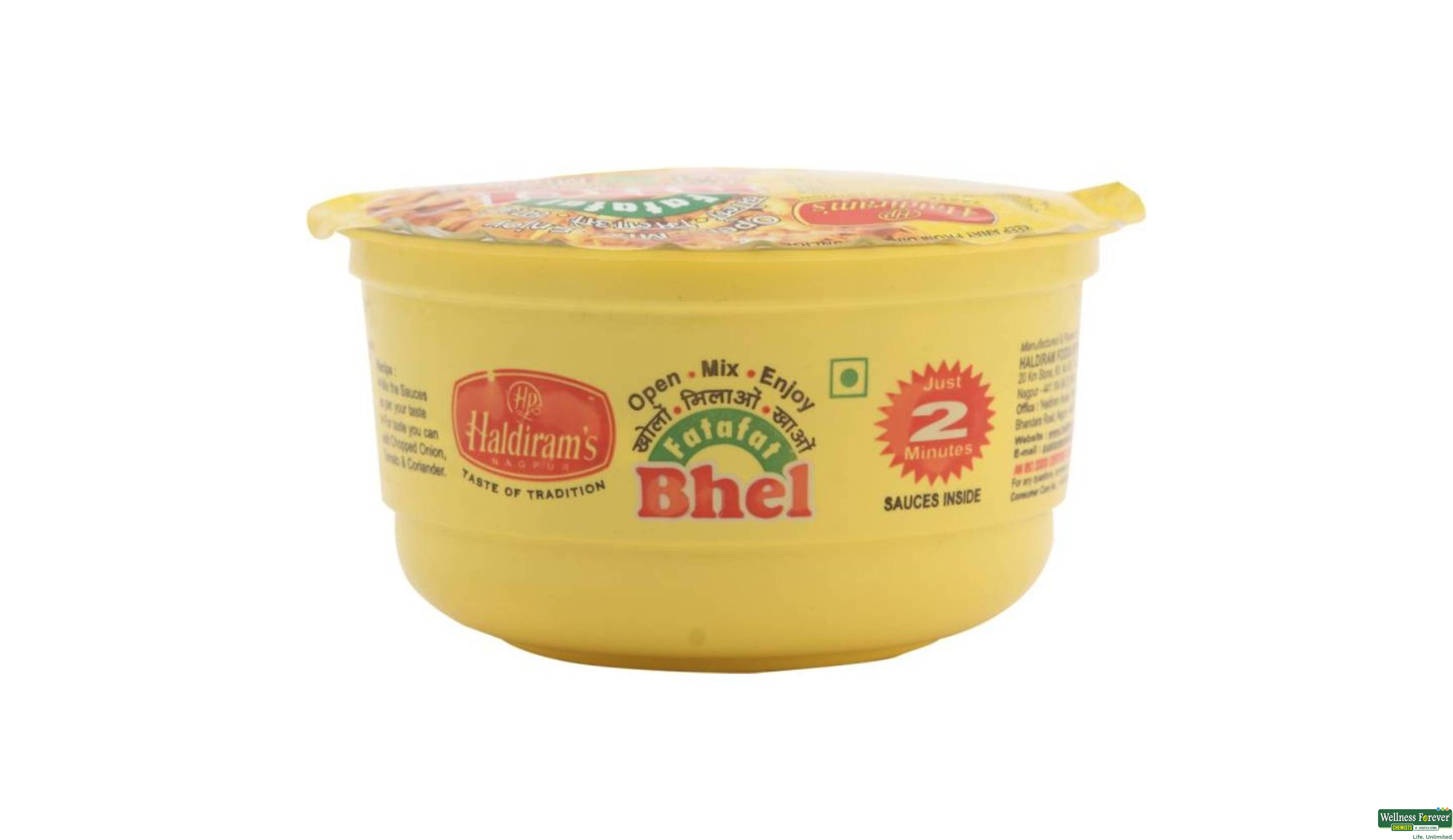 HALDIRAM BHEL FATAFAT 70GM- 2, 70GM, 