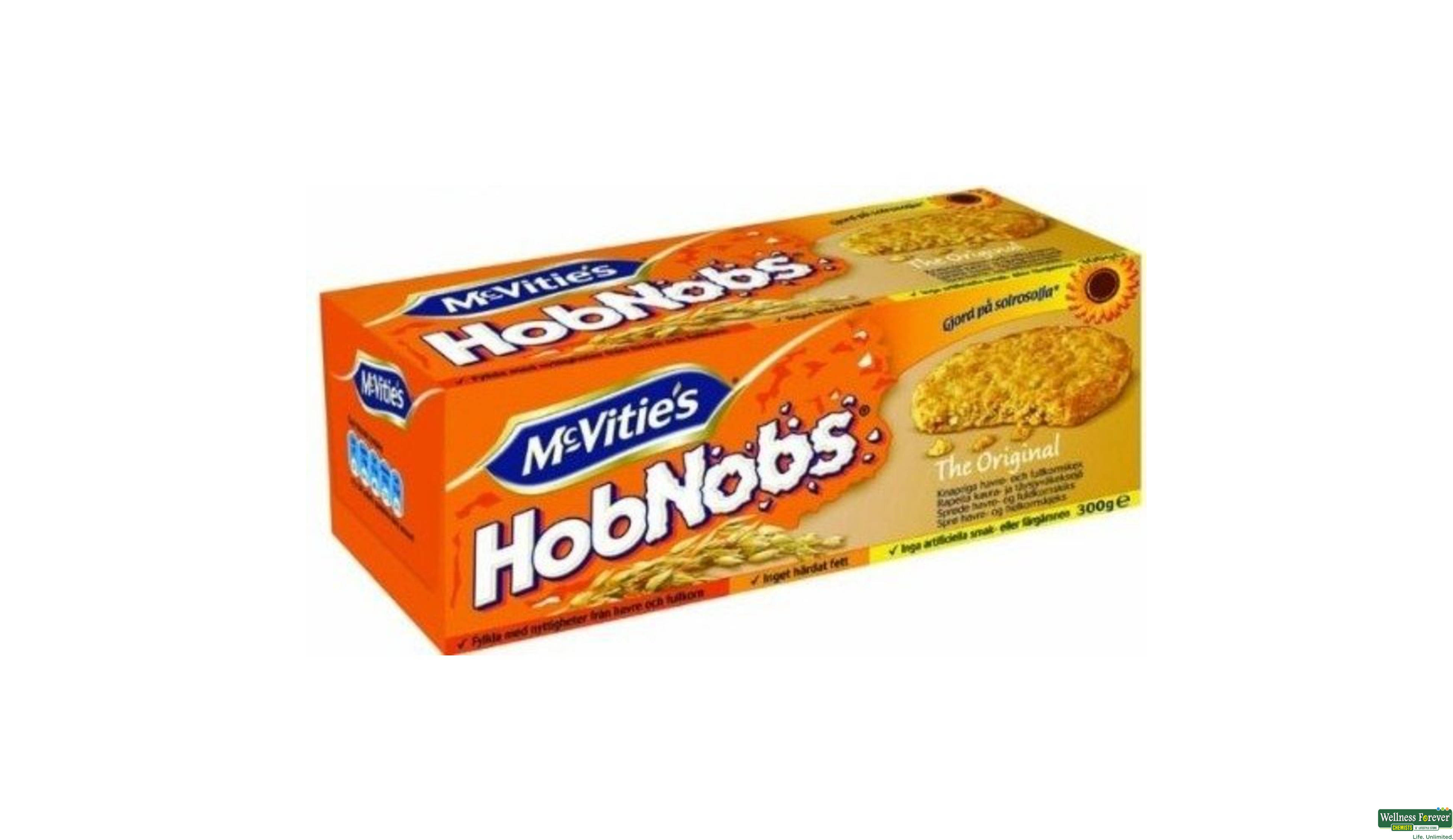 MCVITIES BISC HOBNOBS ORIGINAL 300GM- 1, 300GM, 