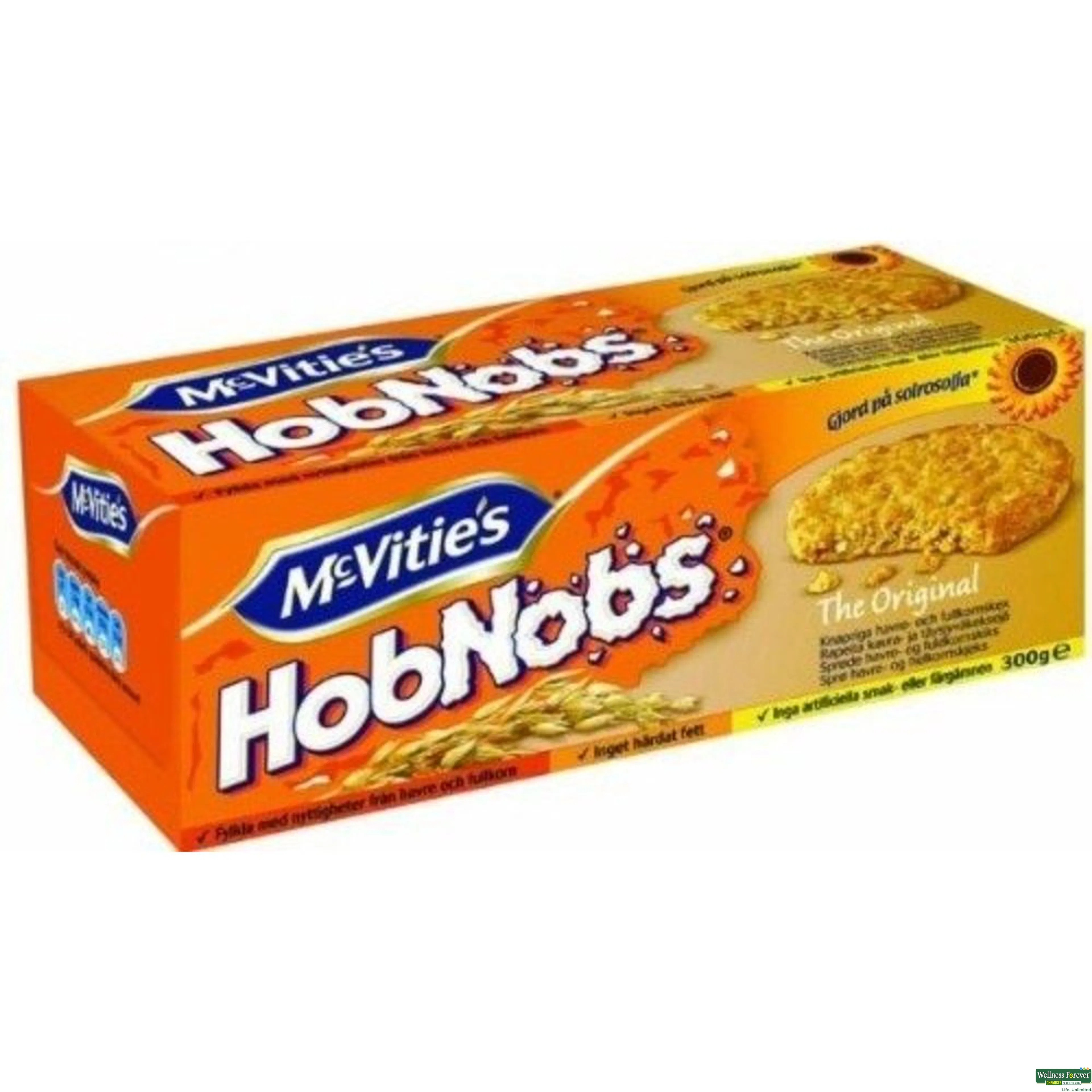 MCVITIES BISC HOBNOBS ORIGINAL 300GM-image