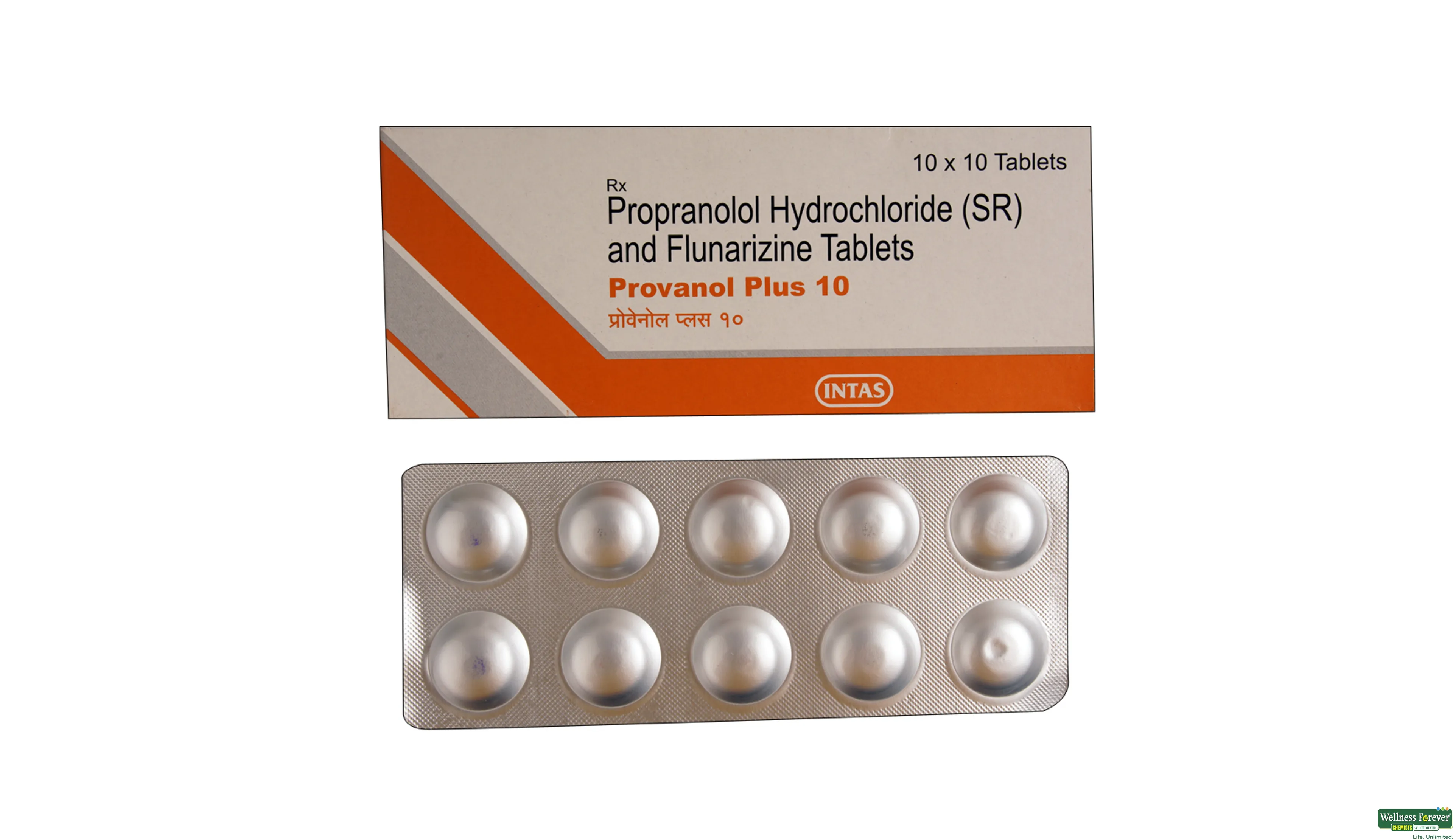 PROVANOL-PLUS 10MG 10TAB- 1, 10TAB, 