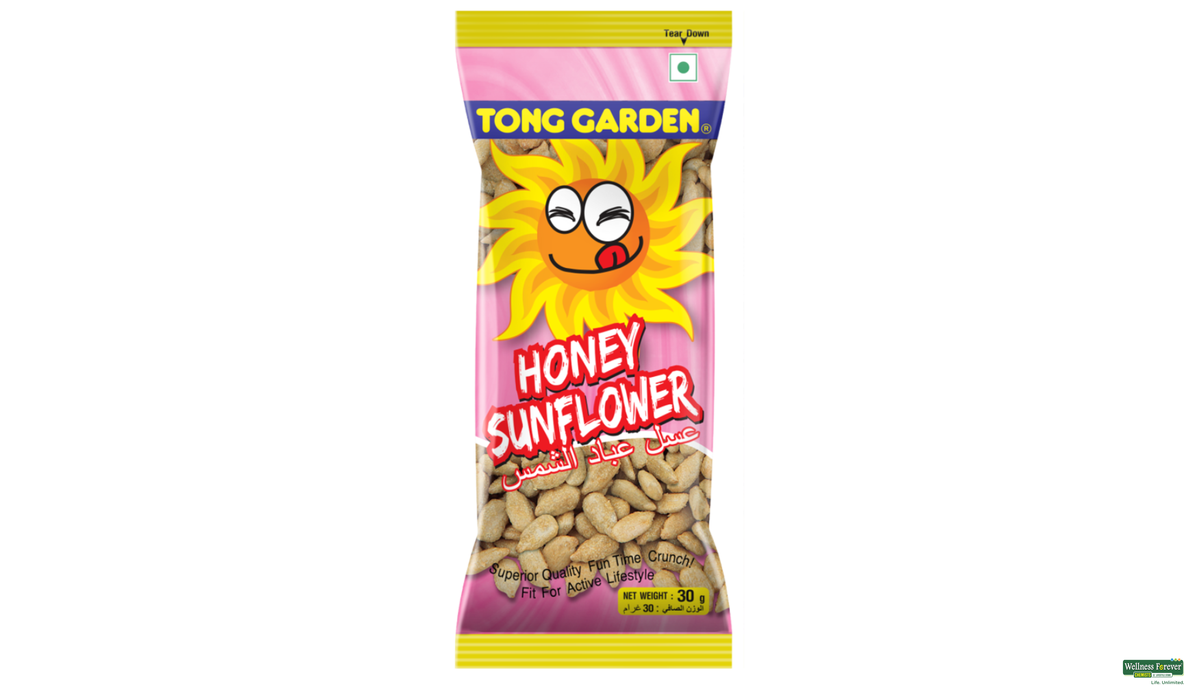 TONG SUNFLOWER SEEDS HONEY 30GM- 1, 30GM, null